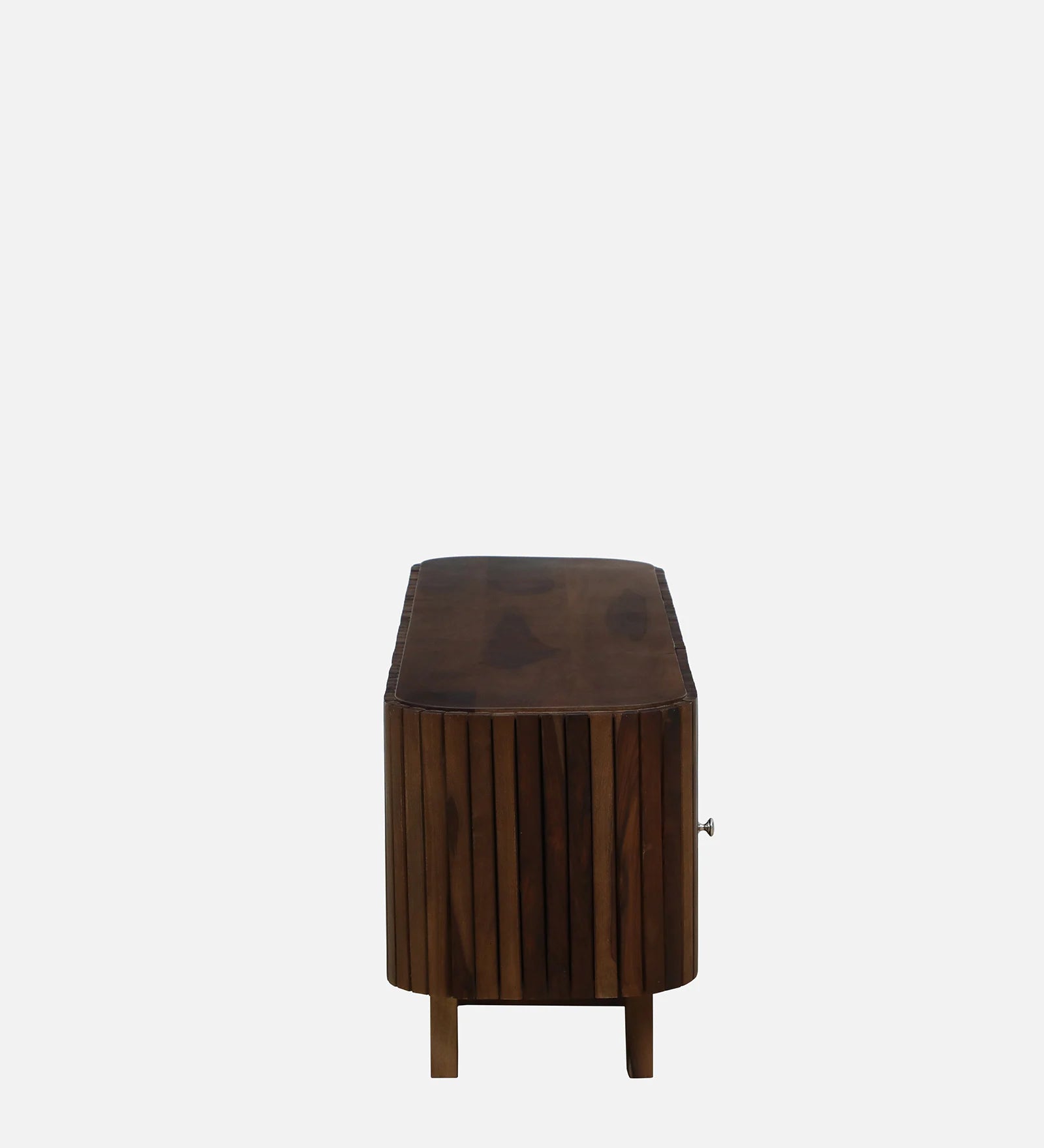 Humta Sheesham Wood TV Console In Provincial Teak Finish - Febonic Living