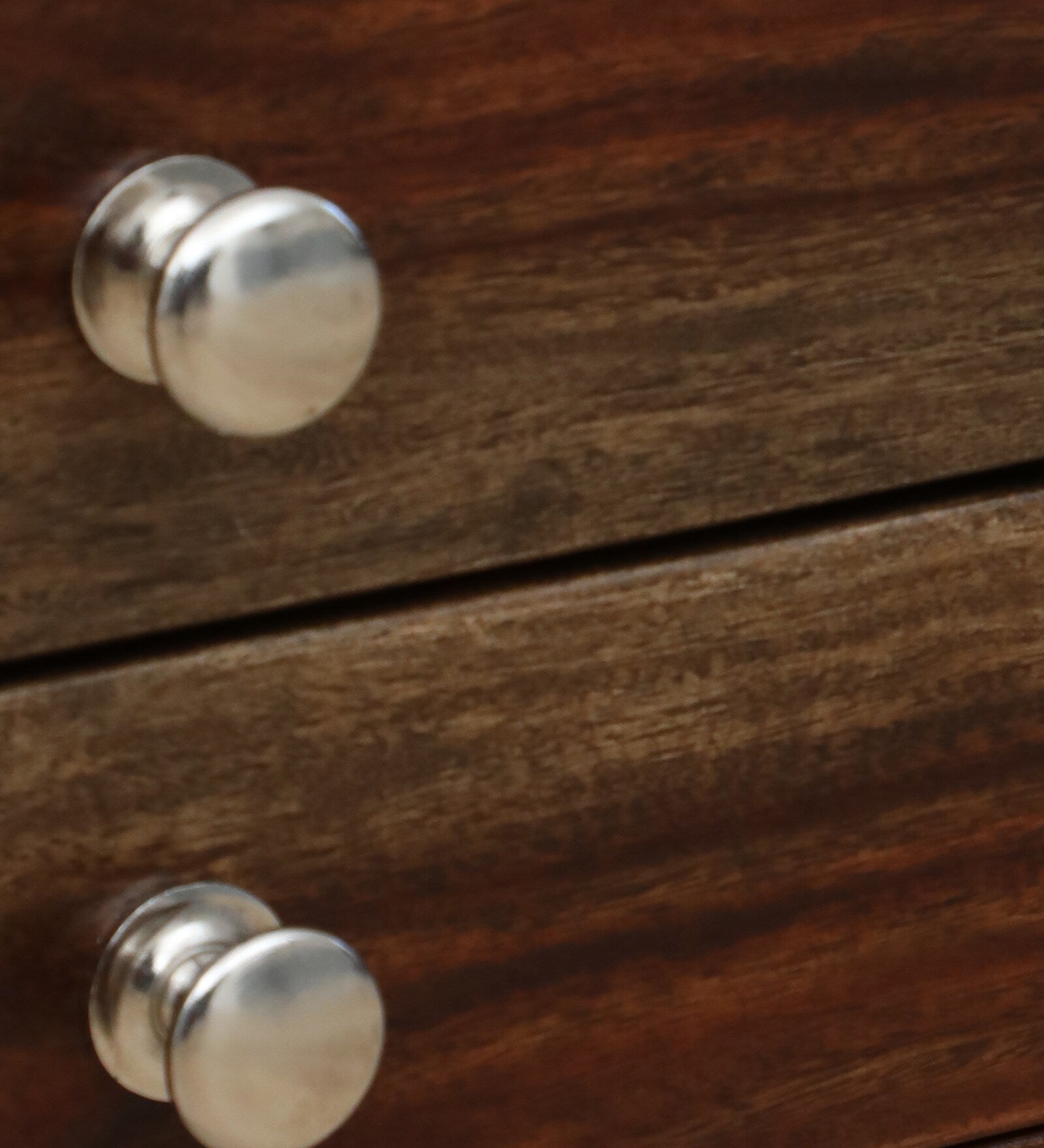 Milini Sheesham Wood Bedside Table With Drawer And Shelve In Provincial Teak Finish - Febonic Living