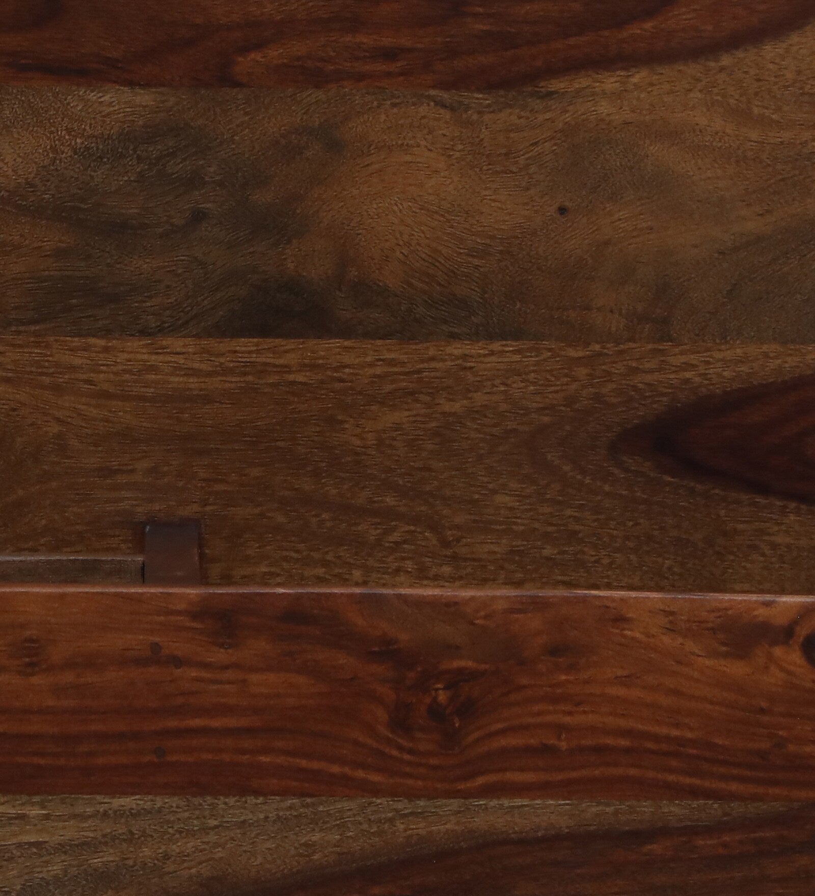 Milini Sheesham Wood Bedside Table With Drawer And Shelve In Provincial Teak Finish - Febonic Living