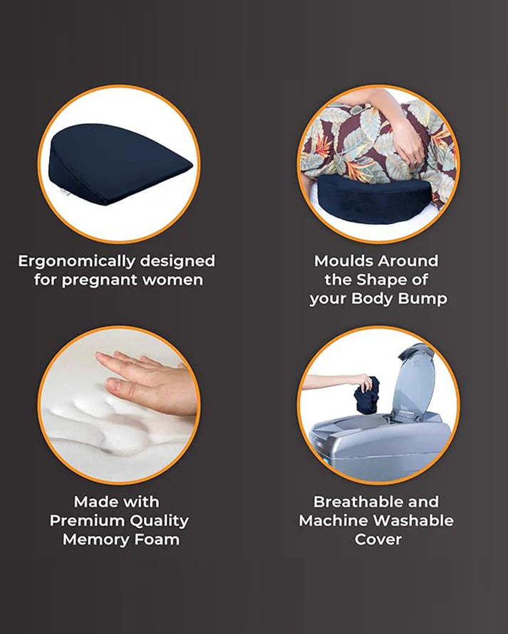 Ming Pregnancy Pillow Wegde Pillow With Back Support For Maternity - Febonic Living