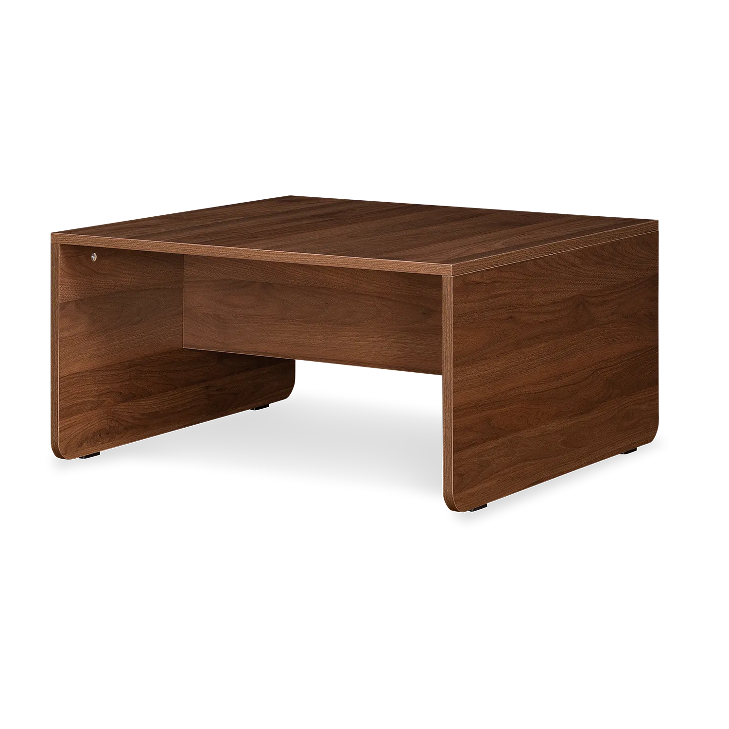 Link Nesting Table Set In Yellow Colour With Oral Walnut Finish - Febonic Living