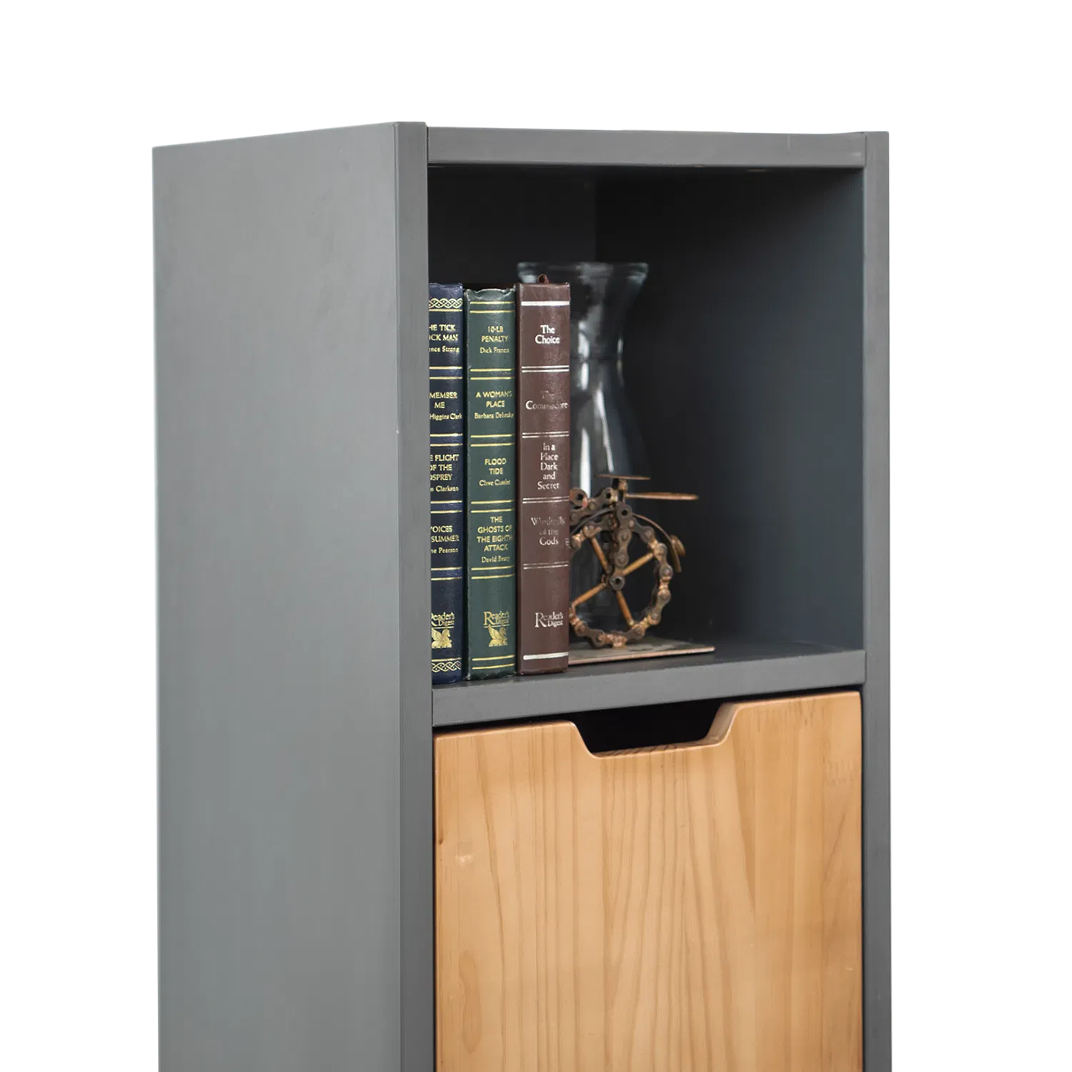 Meira End Table in Dark Finish - Febonic Living