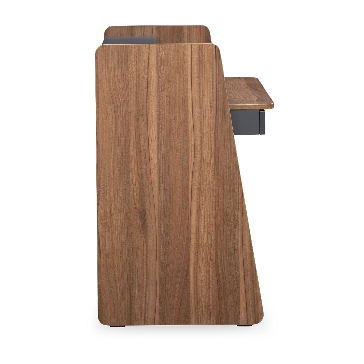 Avira Study Table In Walnut Finish - Febonic Living