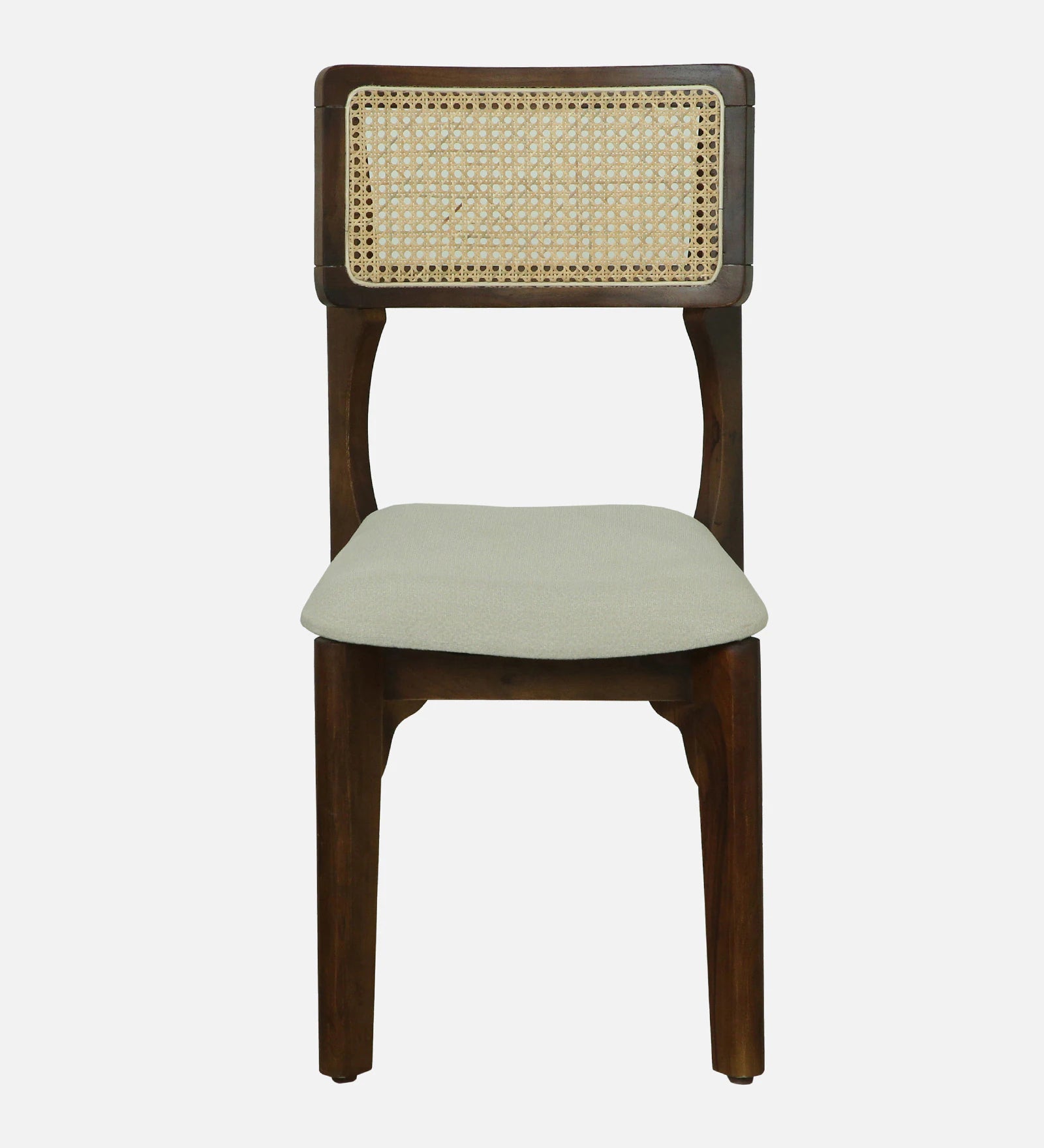 Gistel Sheesham Wood Dining Chair set of 2 In Provincial Teak Finish - Febonic Living