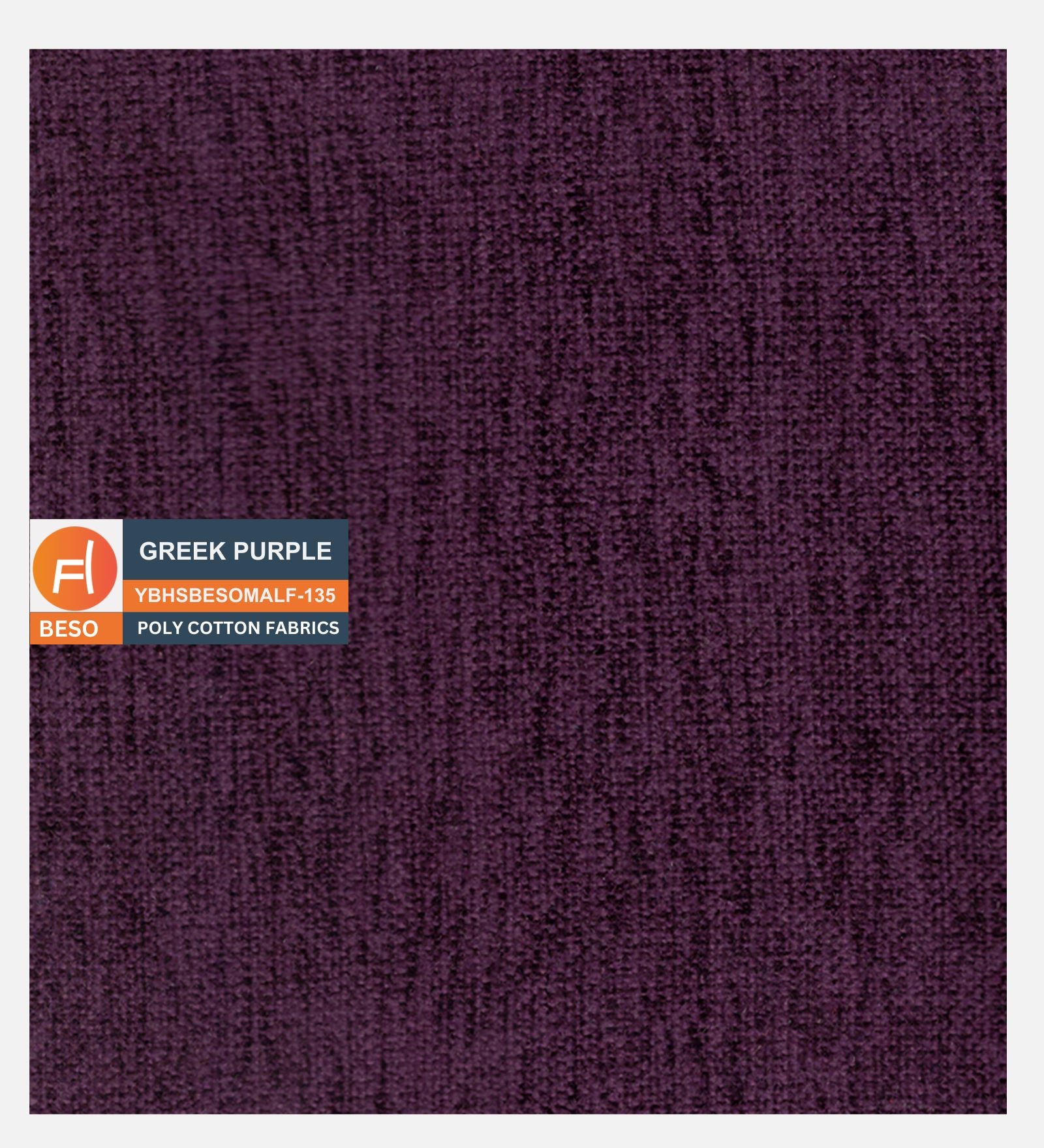 Siddy Fabric 1 Seater Sofa In Greek Purple Colour - Febonic Living