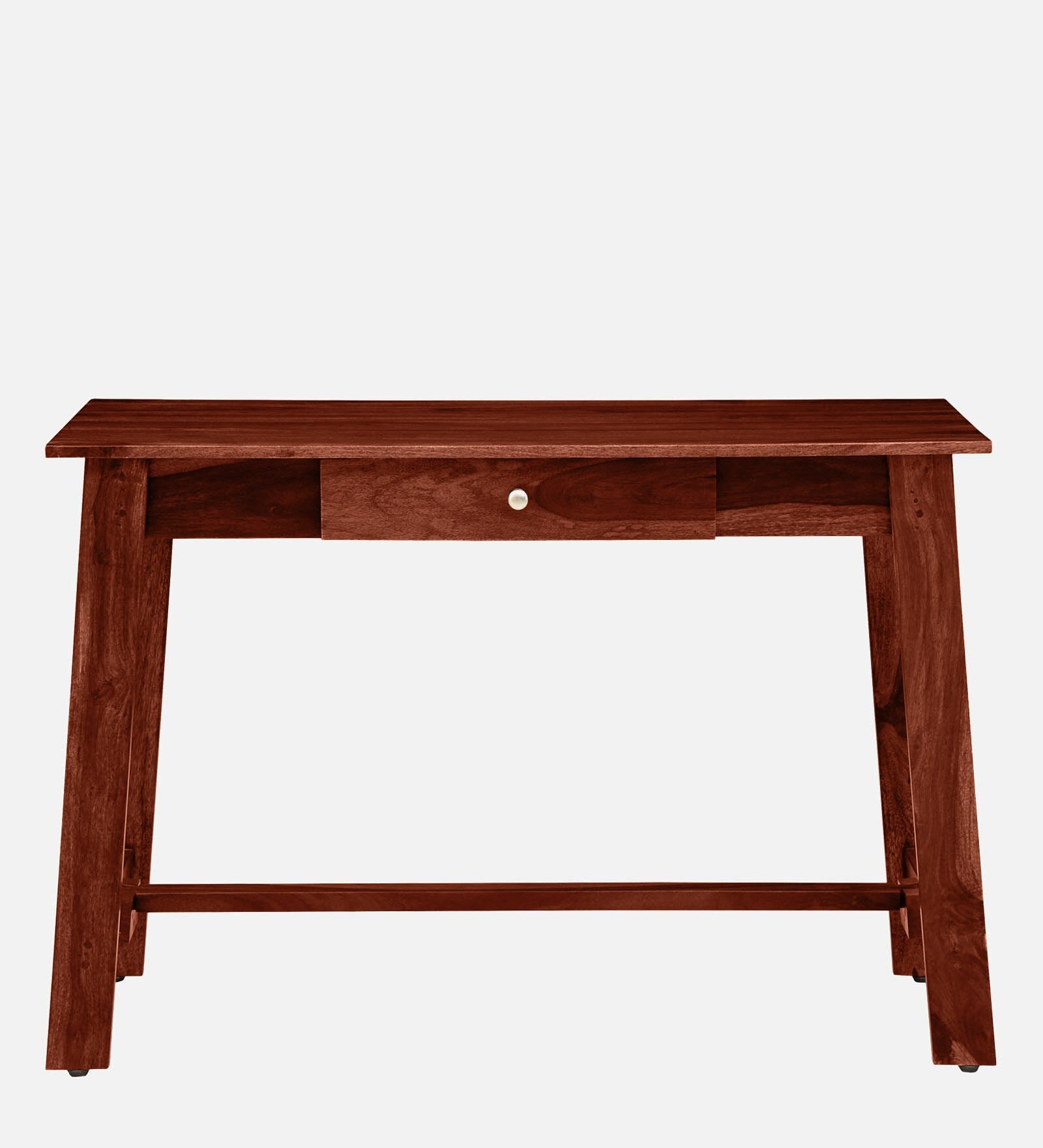 Masha Sheesham Wood Writing Table With Scratch Resistant In Honey Oak Finish - Febonic Living