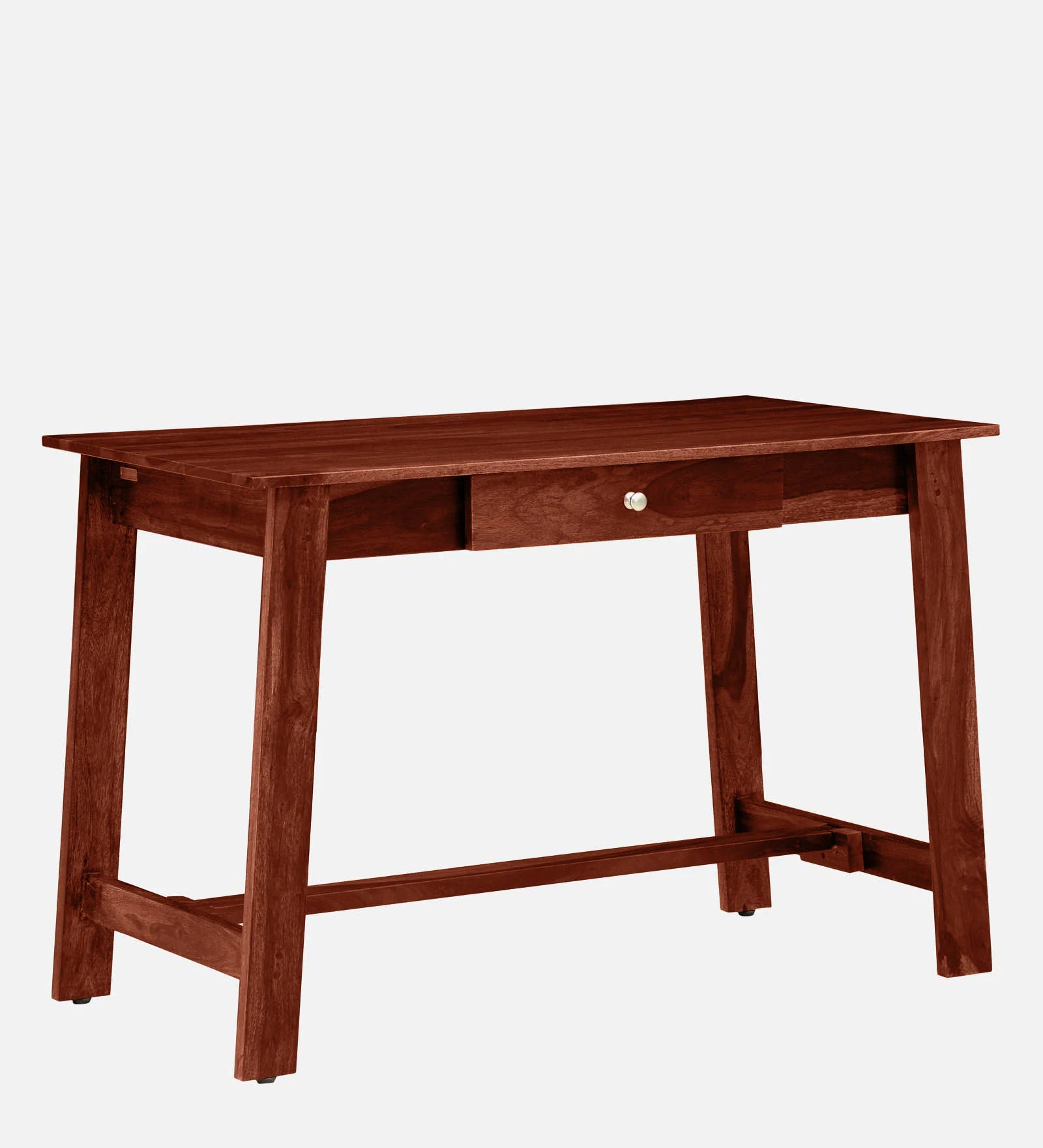 Masha Sheesham Wood Writing Table With Scratch Resistant In Honey Oak Finish - Febonic Living