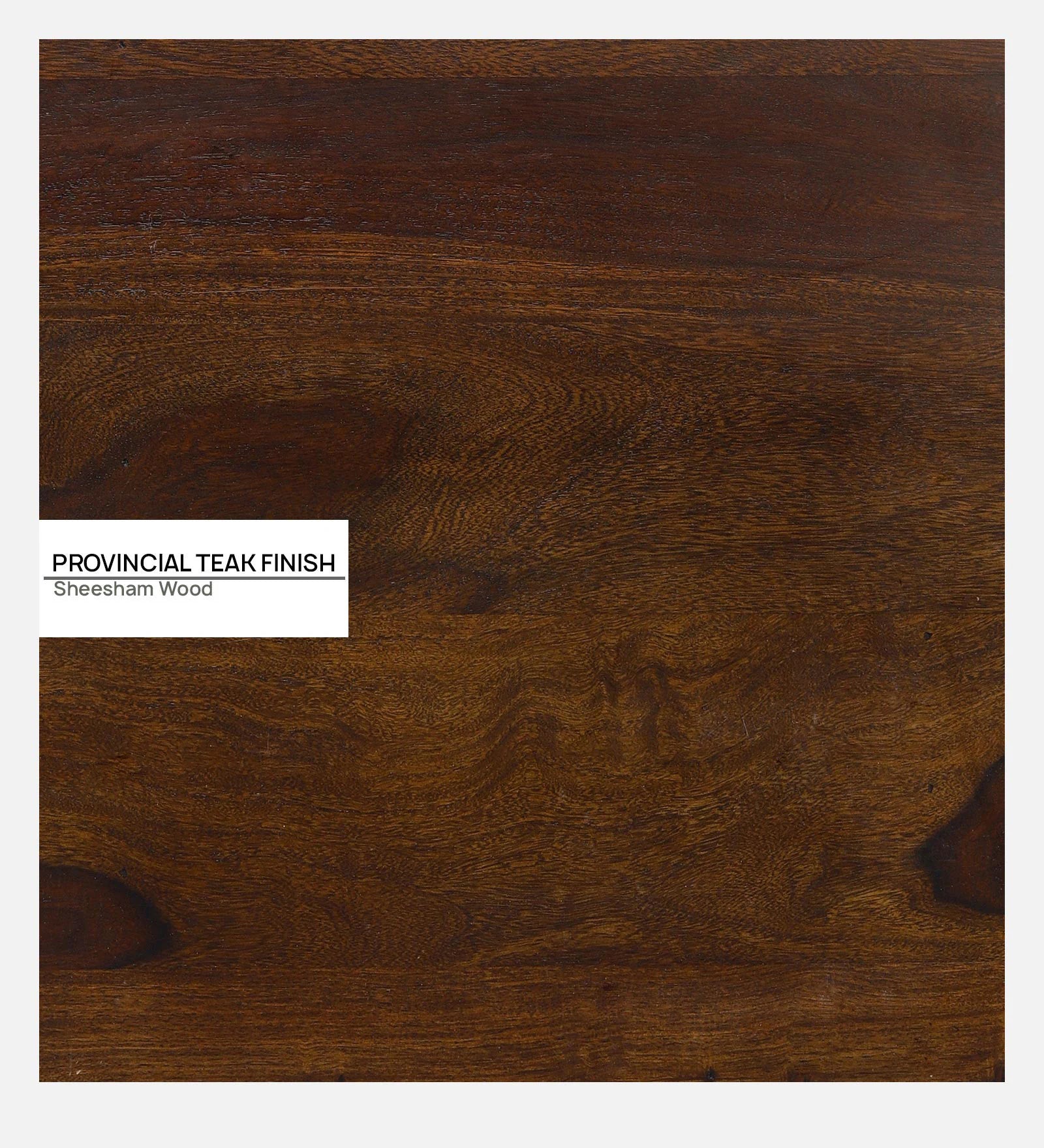 Tanji Sheesham Wood Single Bed In Provincial Teak Finish - Febonic Living