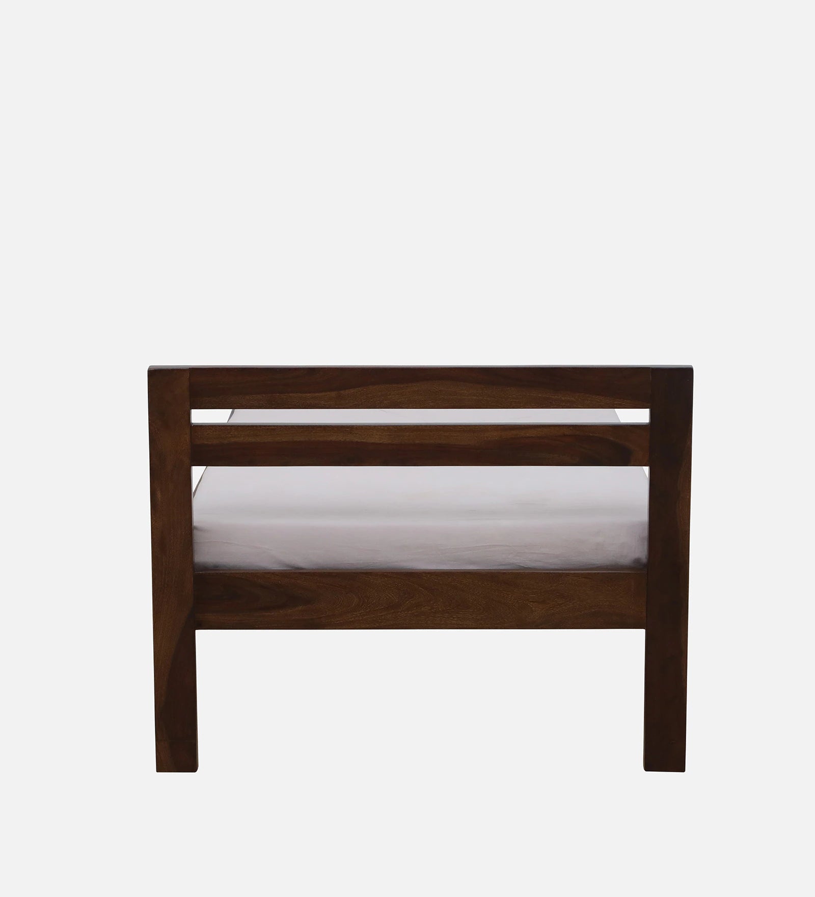 Tanji Sheesham Wood Single Bed In Provincial Teak Finish - Febonic Living