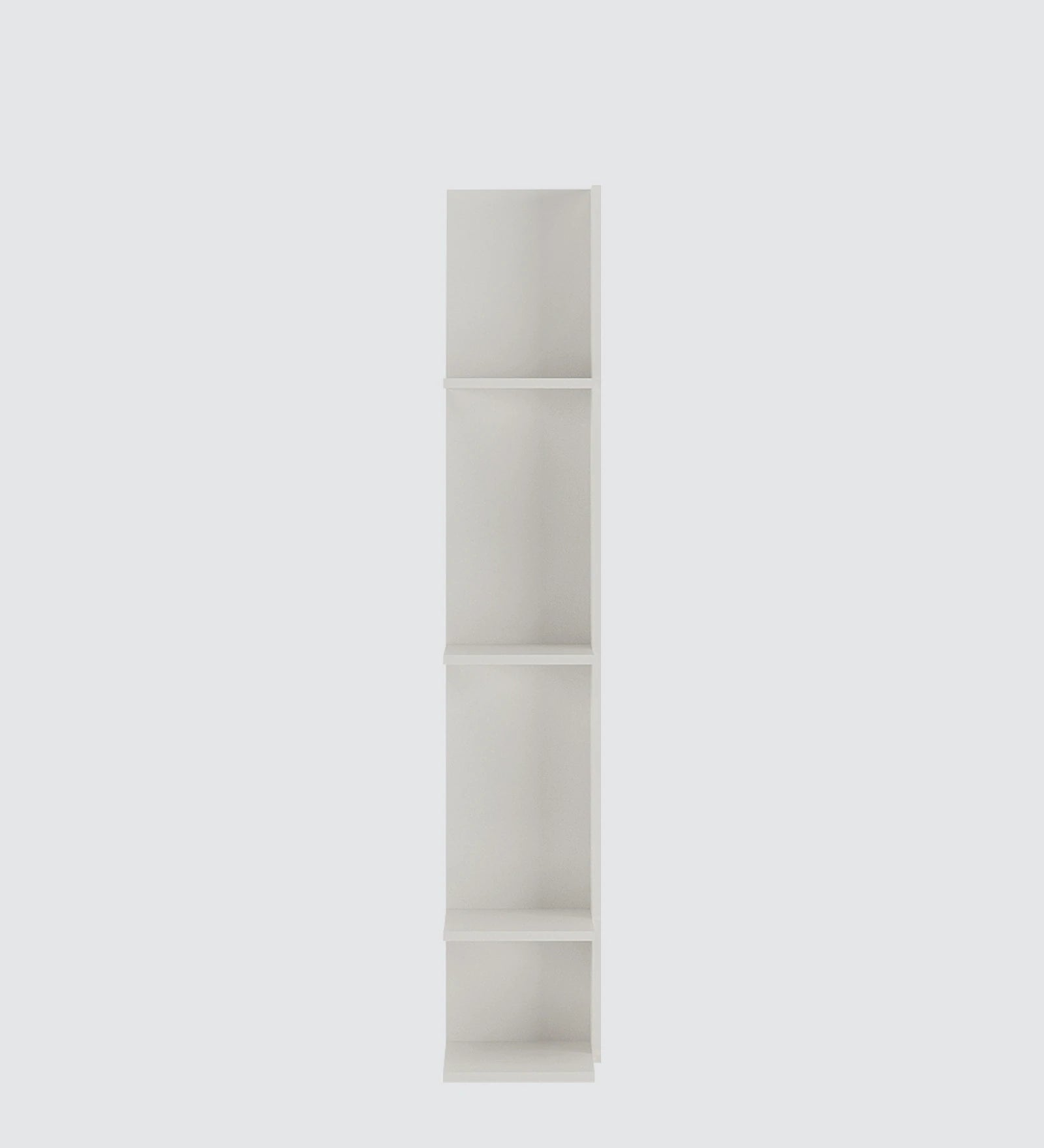 Barna Book Shelf In Frosty White Finish - Febonic Living