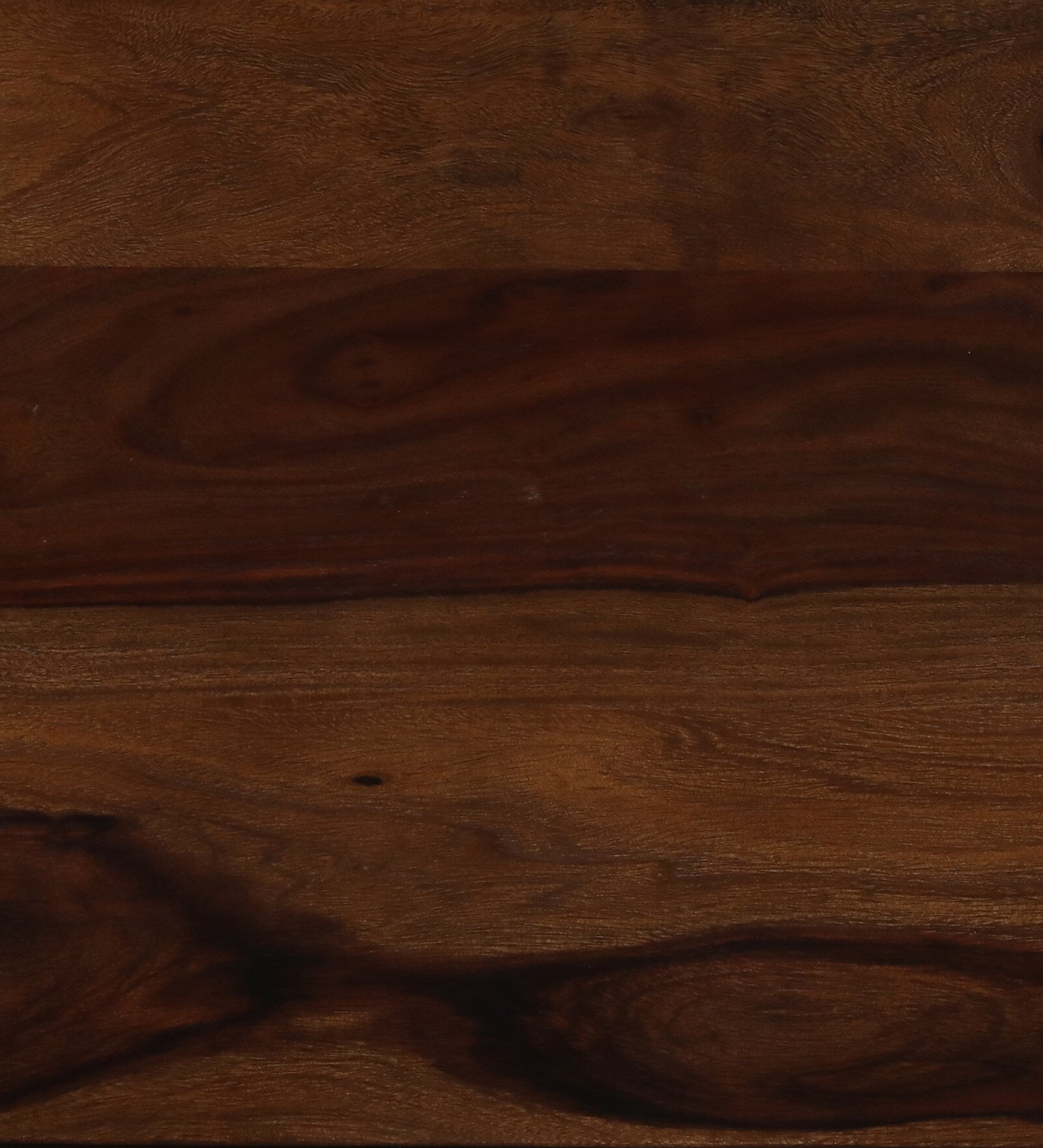 Davao Sheesham Wood Bedside Table In Provincial Teak Finish With Marble Top - Febonic Living