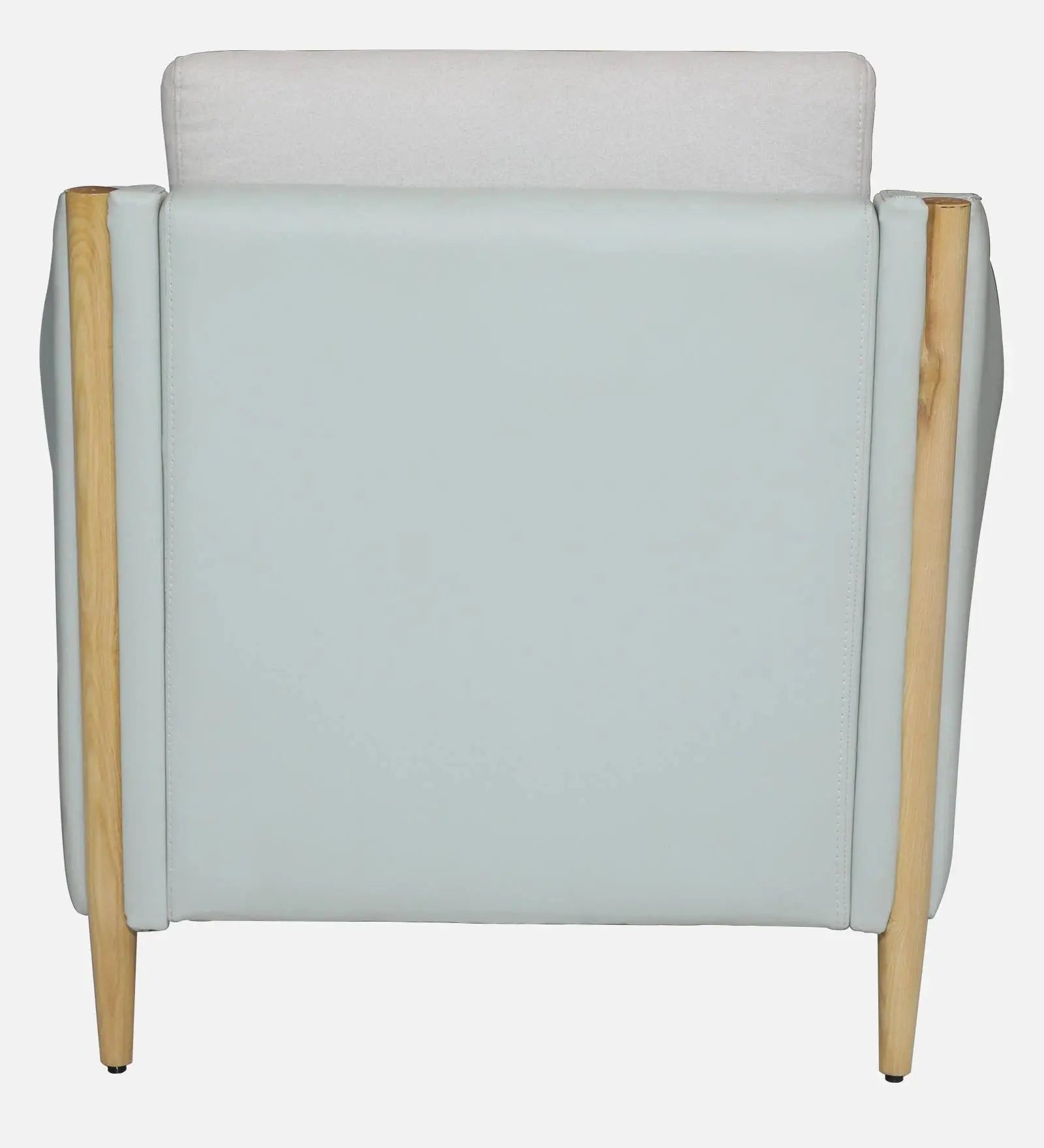 Haven Fabric Leatherette 1 Seater Sofa In Beige Colour Febonic Living