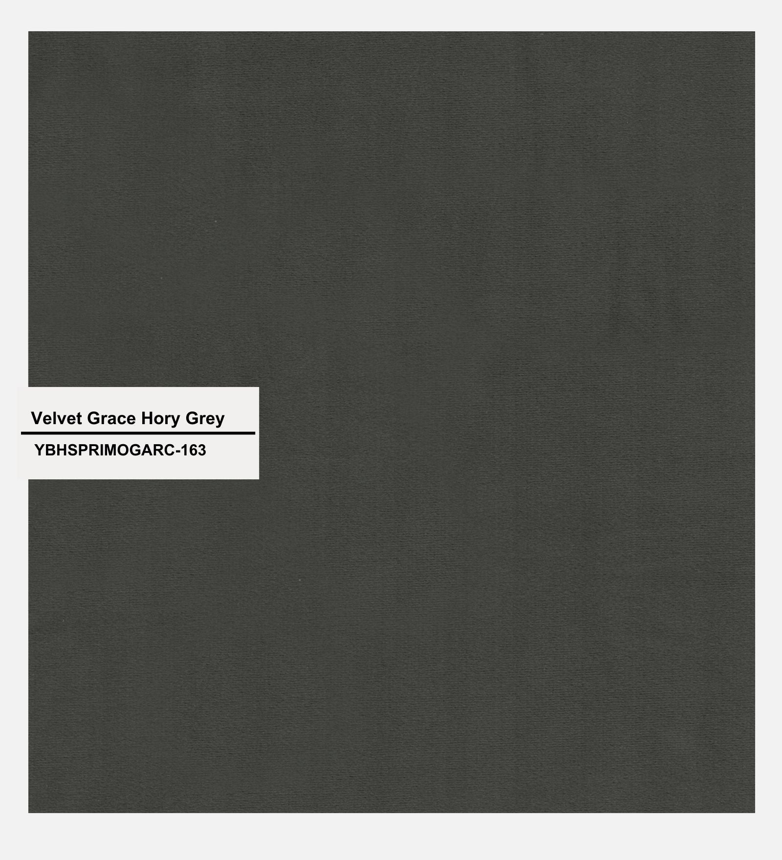Haru Velvet 1 Seater Sofa In Hory Grey Colour - Febonic Living