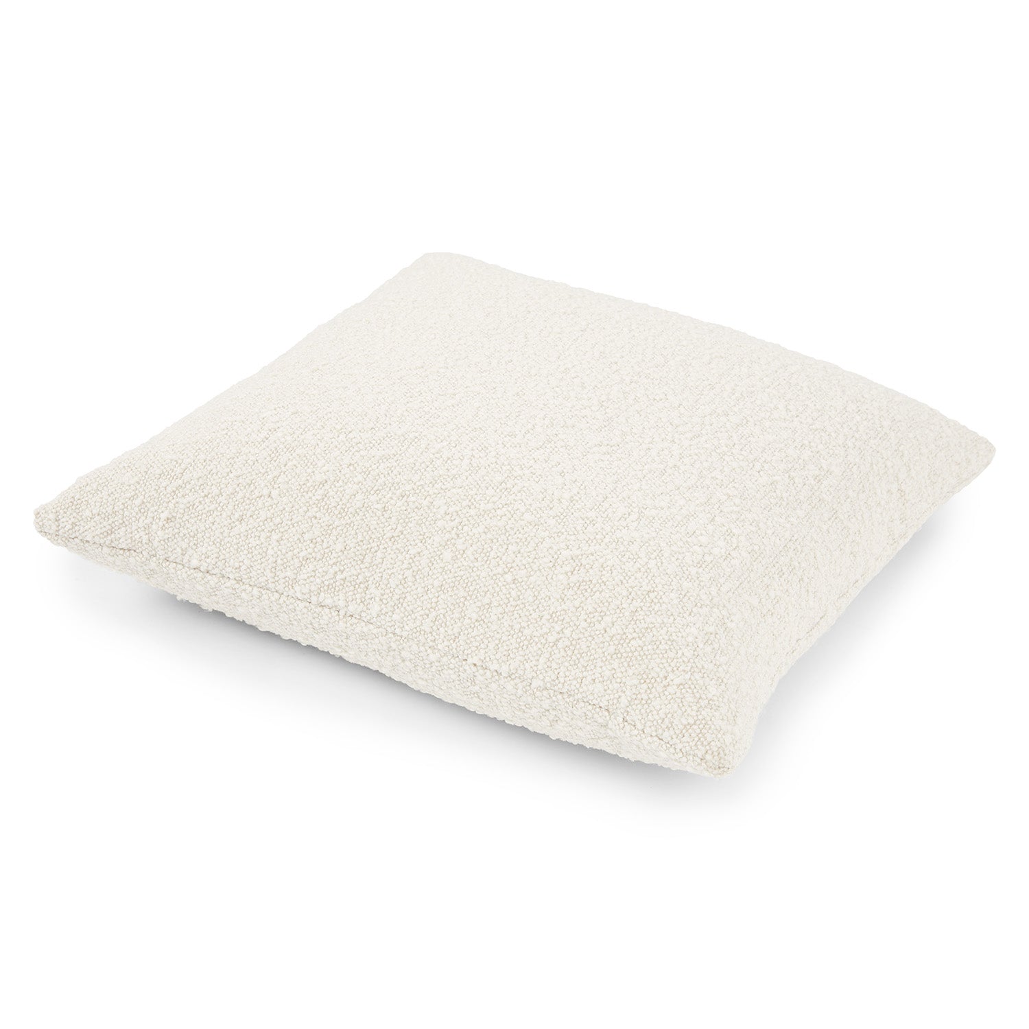 Gabriola Boucle (20x20in) Sofa Pillows In Bright White Colour (Pack of 2) - Febonic Living