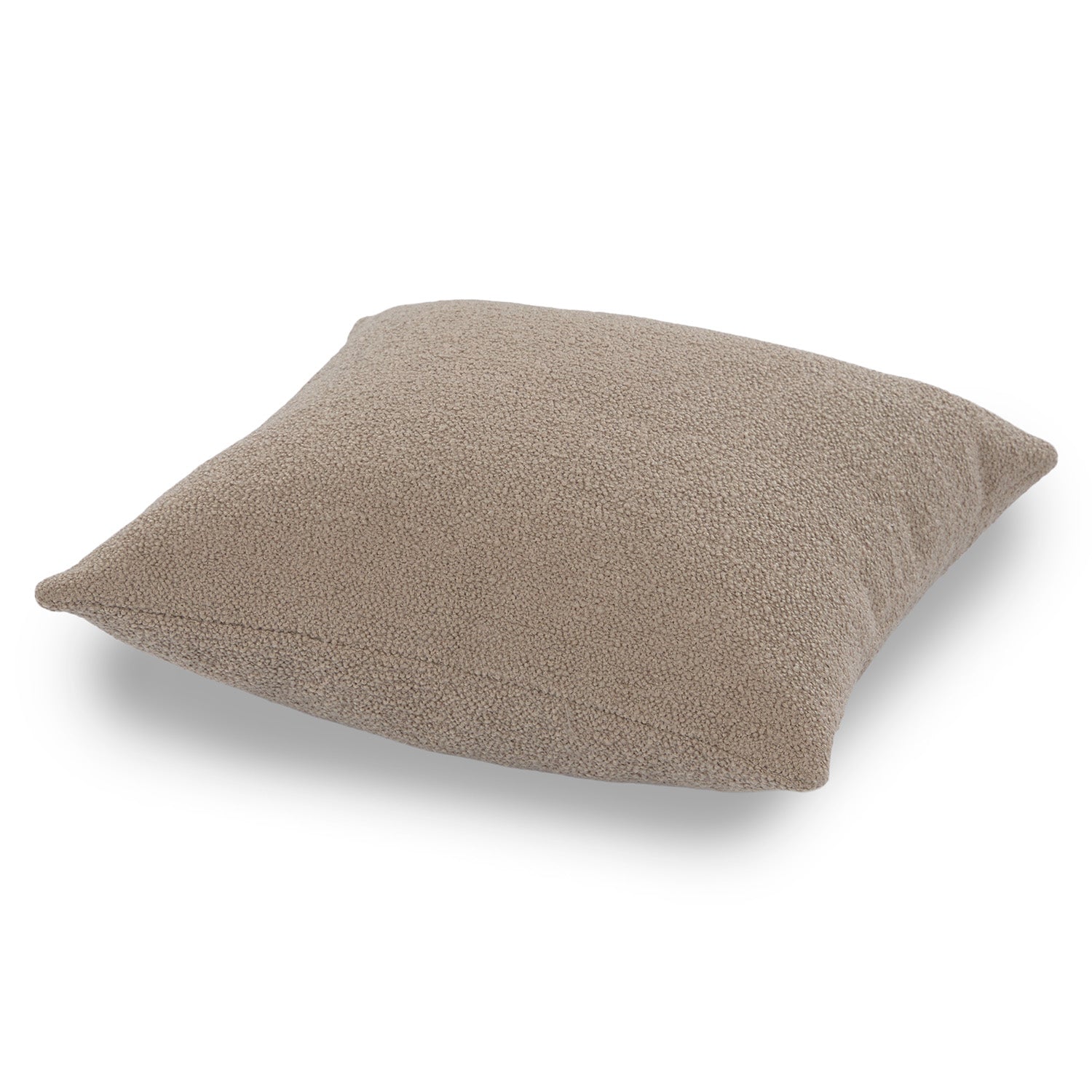 Gabriola Boucle (20x20in) Sofa Pillows In Caro Beige Colour (Pack of 2) - Febonic Living