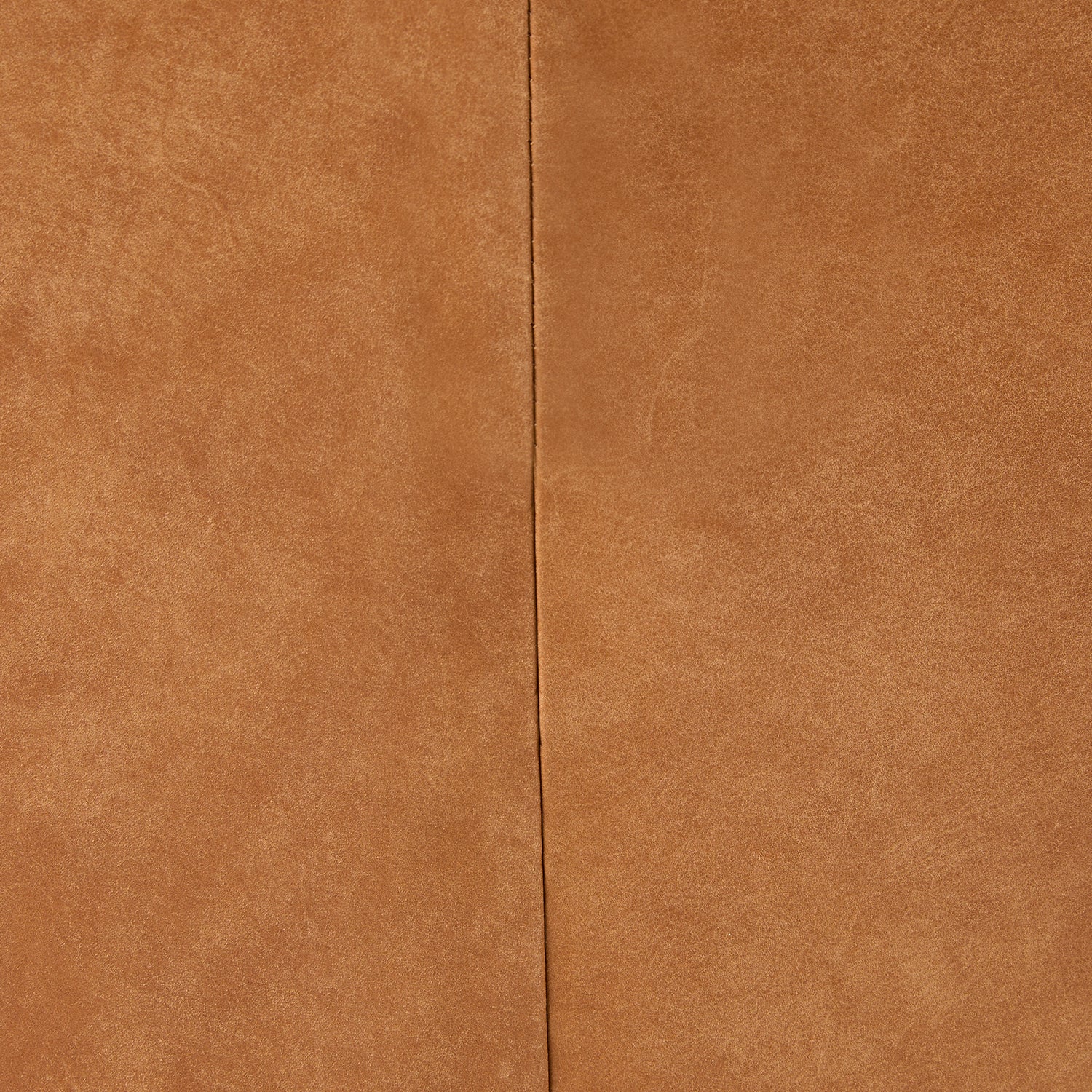 Rusty Leatherette Swivel Chair in Cinnamon Brown Colour