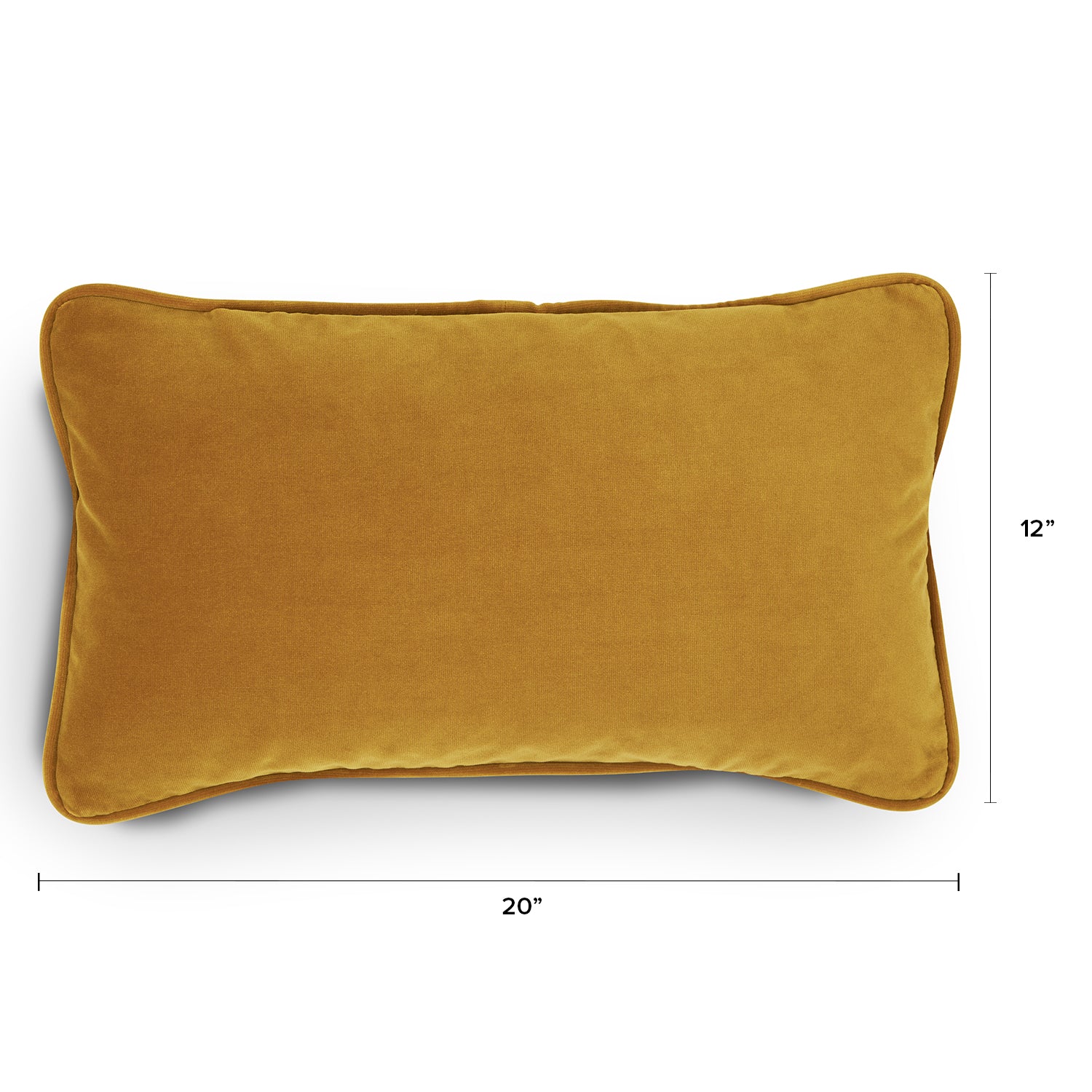 Luka Velvet Shredded (12x20) Memory Foam Pillows (Pack of 2) - Febonic Living