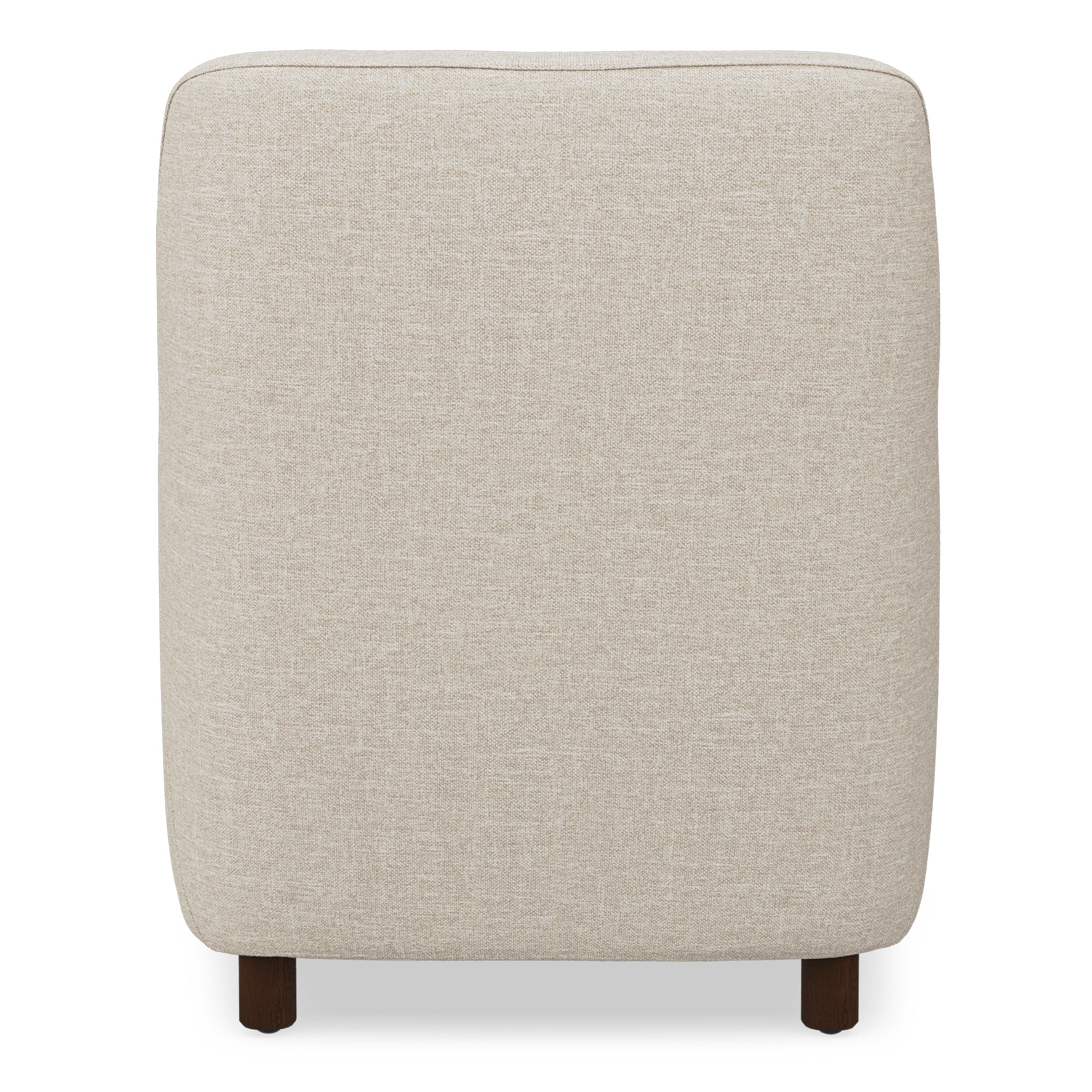 Winslow Fabric Lounge Chair in Ivory Cream Colour - Febonic Living