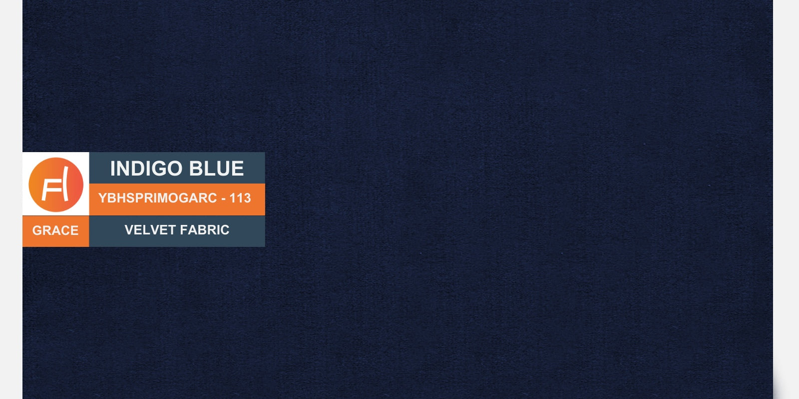 Motra Velvet 3 Seater Sofa In indigo blue Colour - Febonic Living