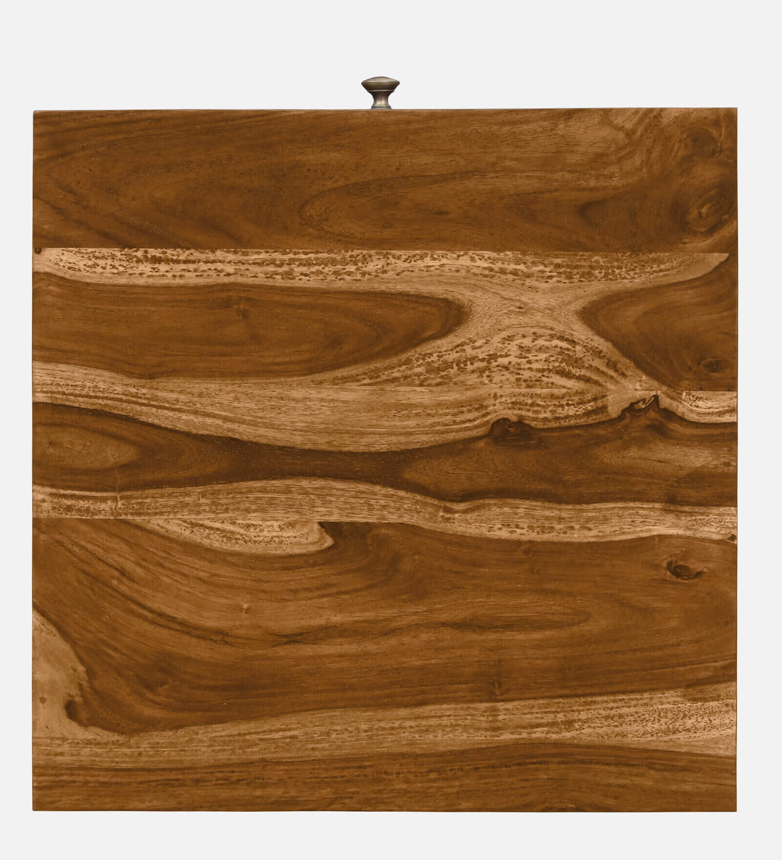 Imani Sheesham Wood Bedside Table In Rustic Teak Finish - Febonic Living