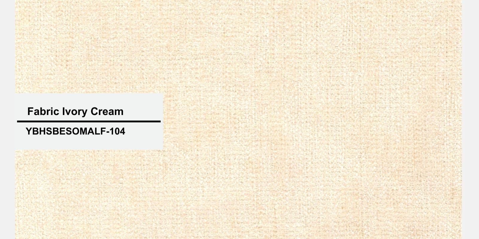 Como Fabric LHS Sectional Sofa (3+Lounger) In Ivory Beige Colour - Febonic Living