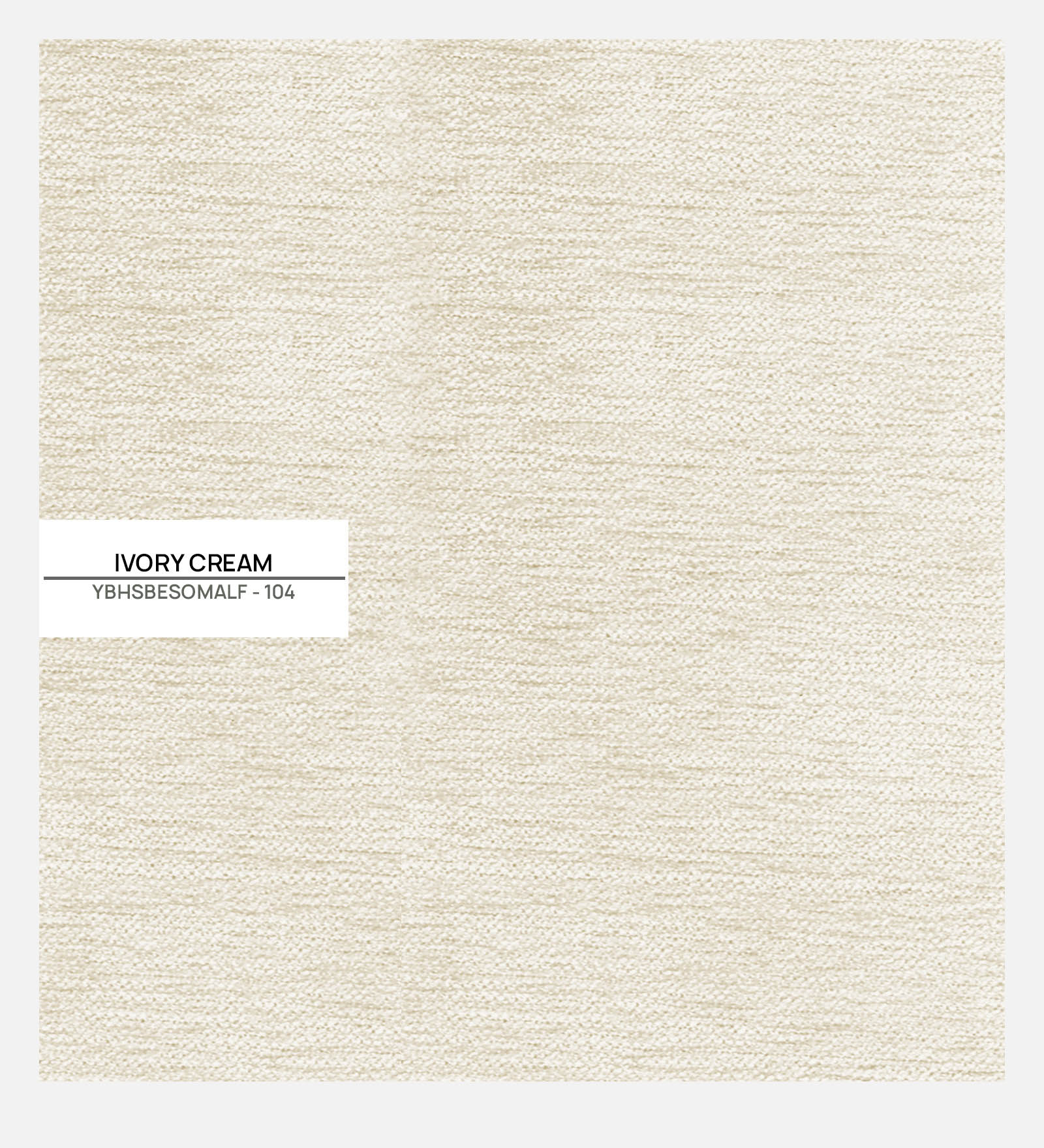 Nigar Fabric 1 Seater Sofa In  Ivory Beige Colour - Febonic Living