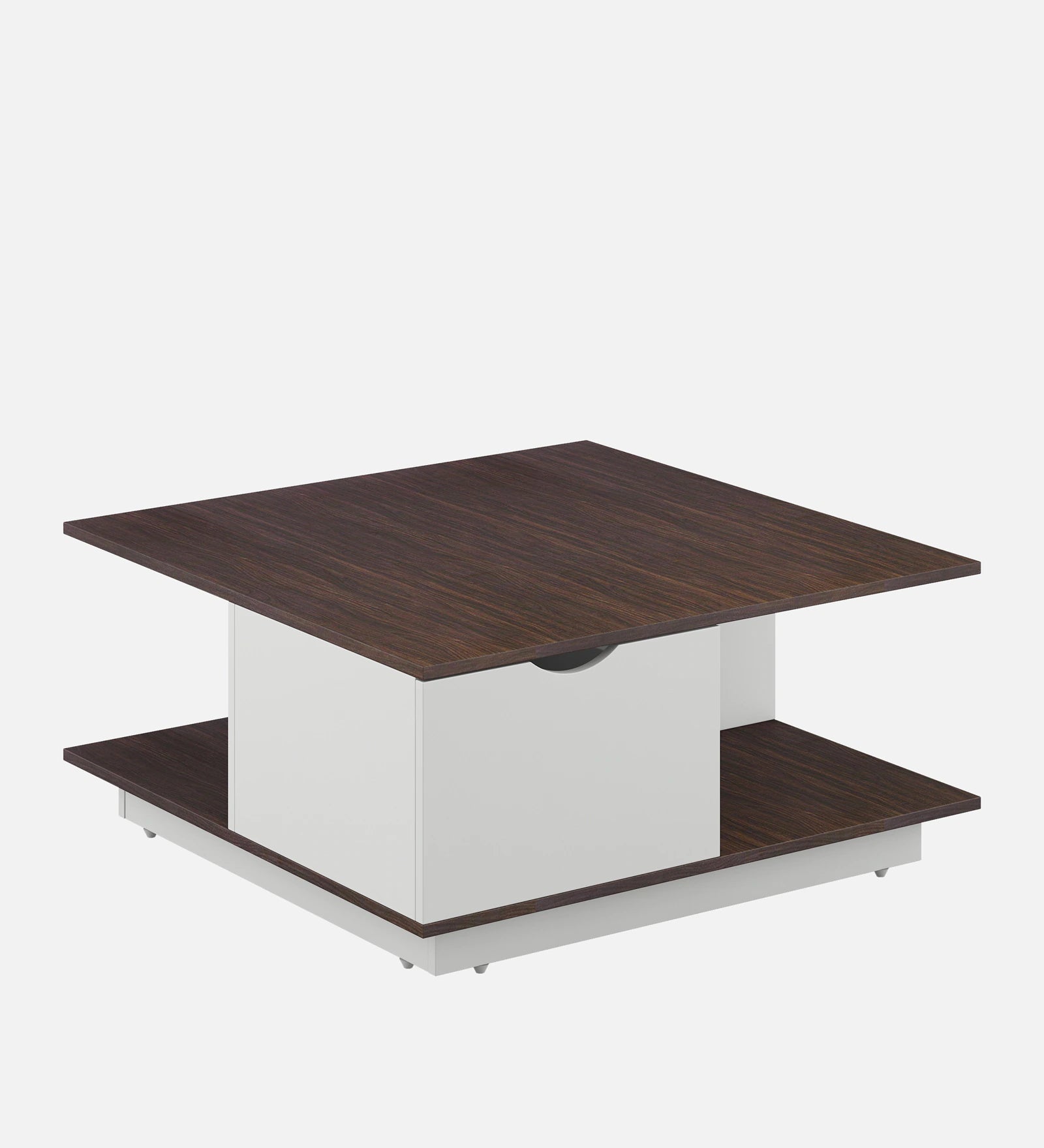 Pavia Coffee Table In Frosty White Finish - Febonic Living