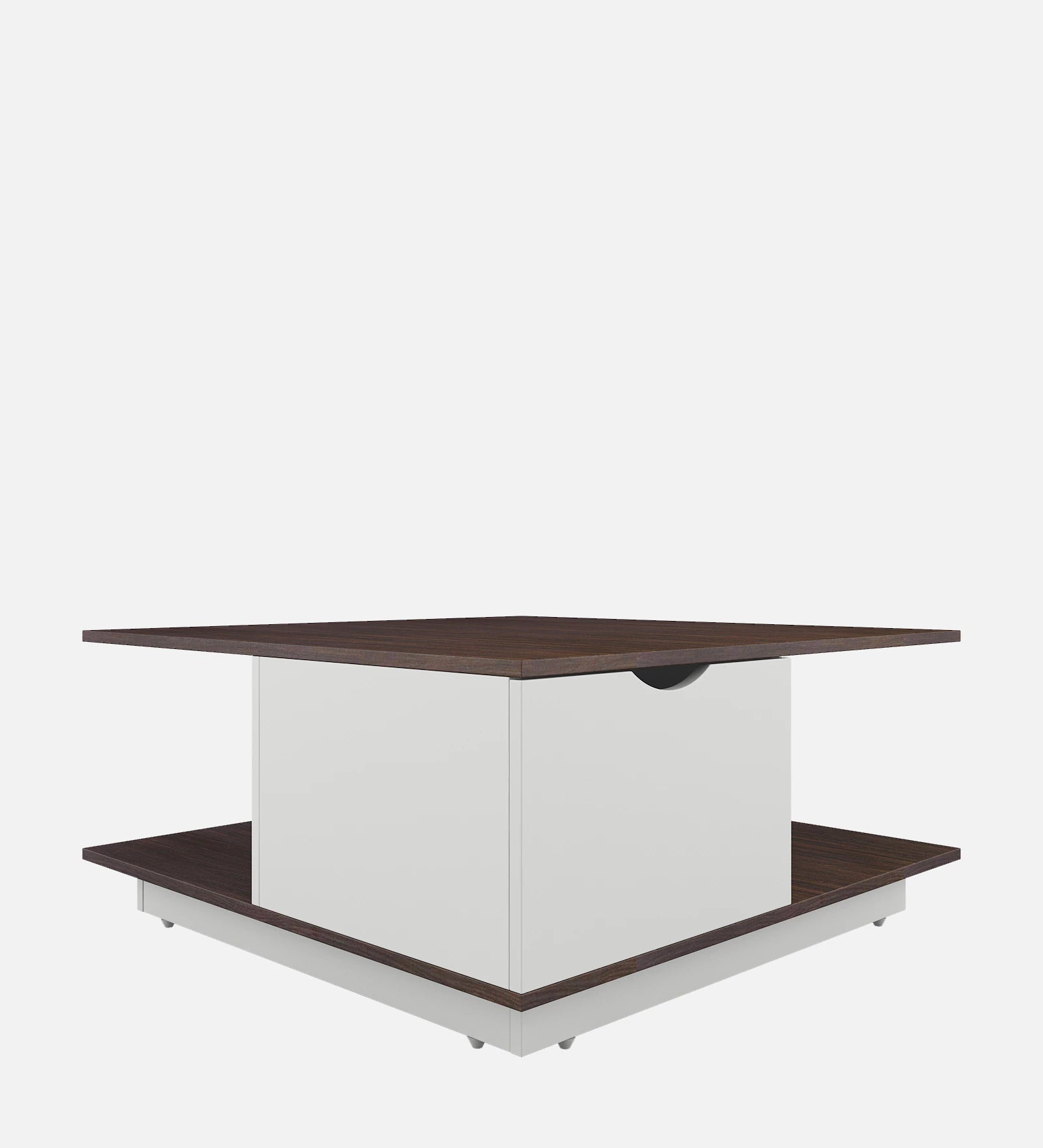 Pavia Coffee Table In Frosty White Finish - Febonic Living