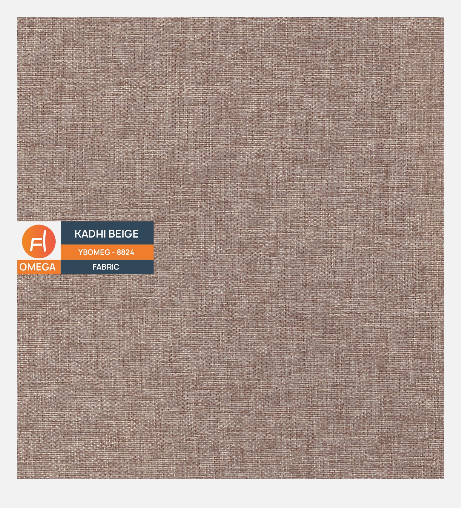 Omega Poly Cotton Fabric Kadhi Beige Colour - Febonic Living