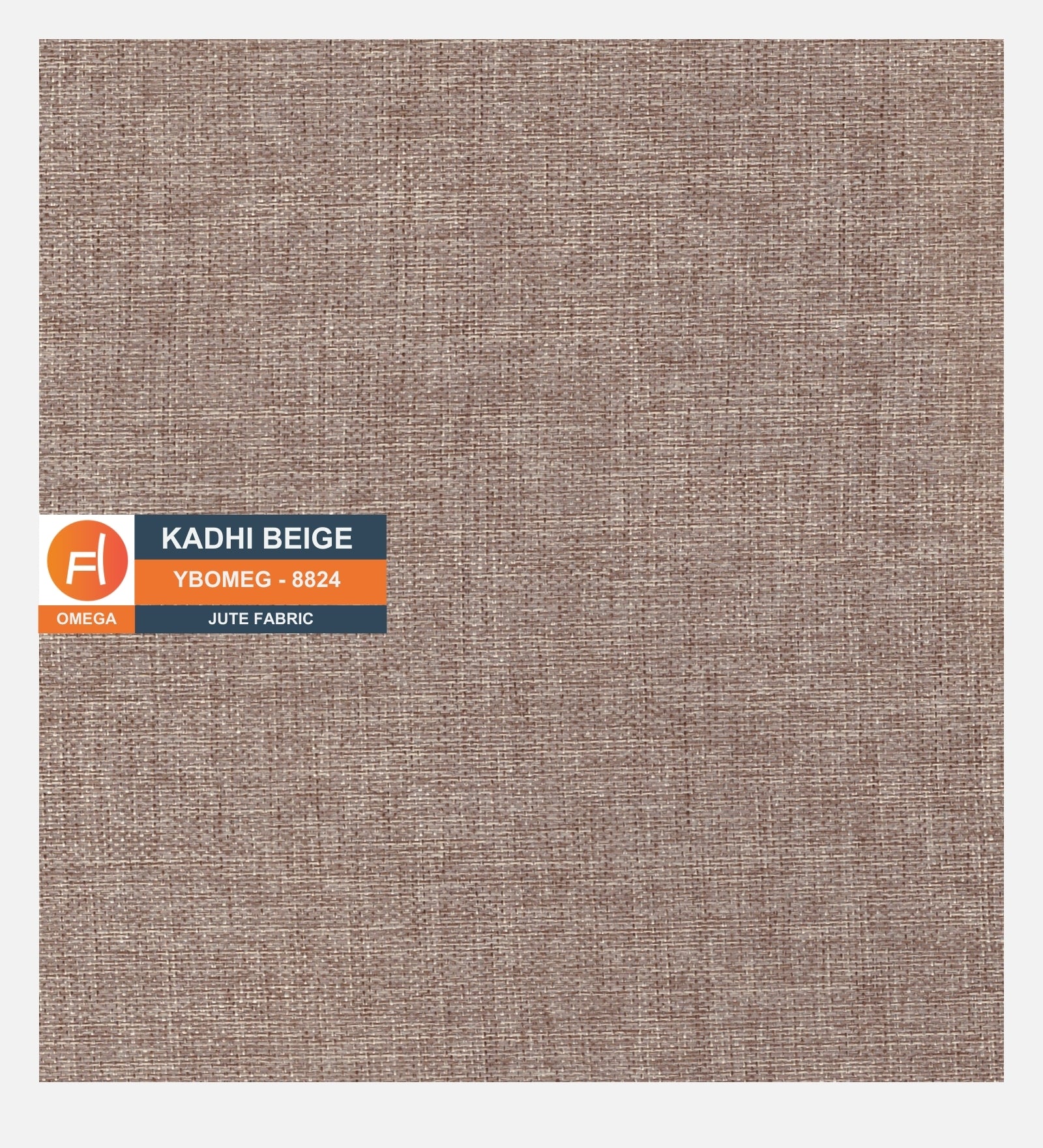 Nuska Fabric 1 Seater Sofa in Kadhi Beige Colour