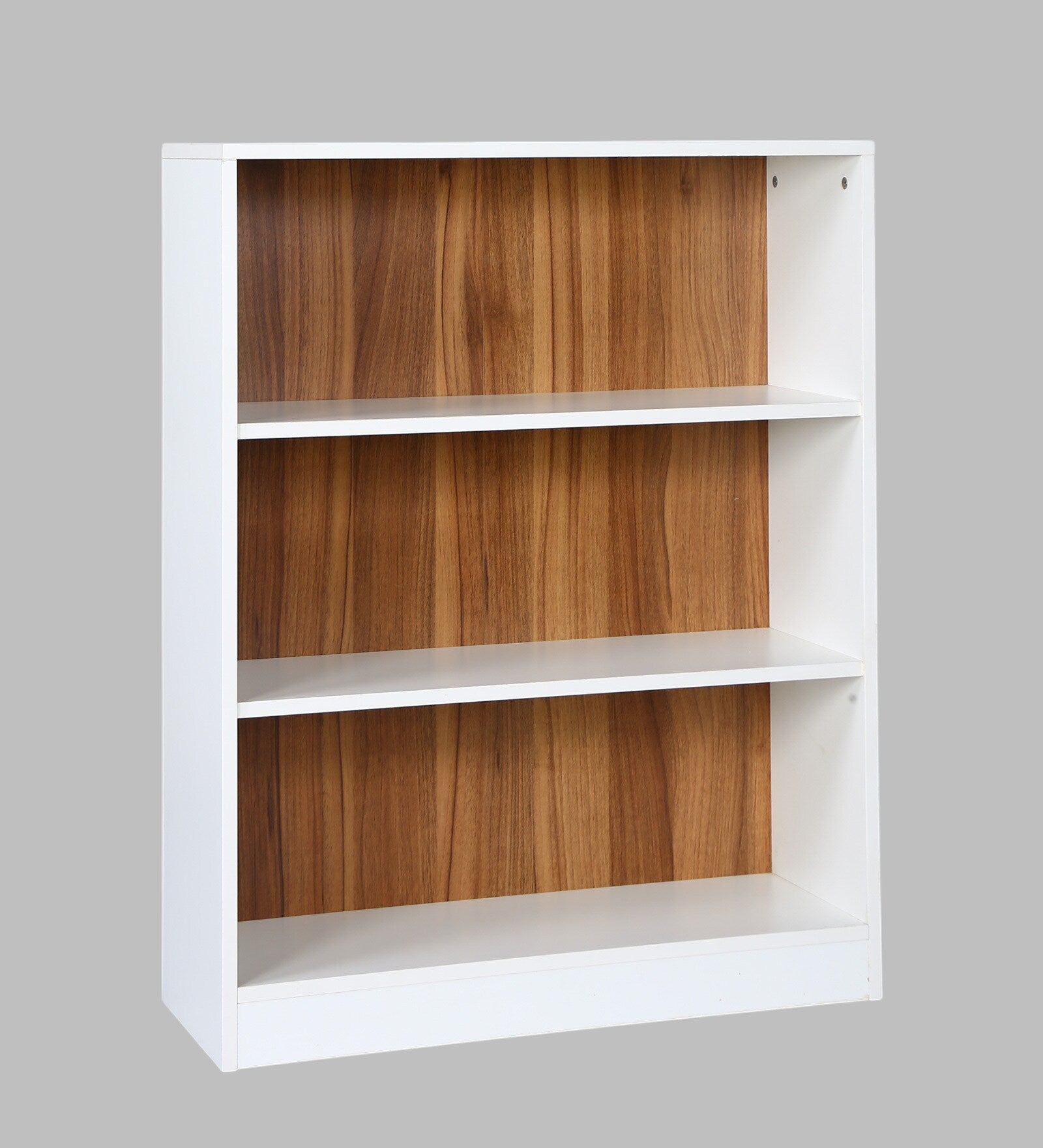 Kibo Book Shelf in Frosty White Finish