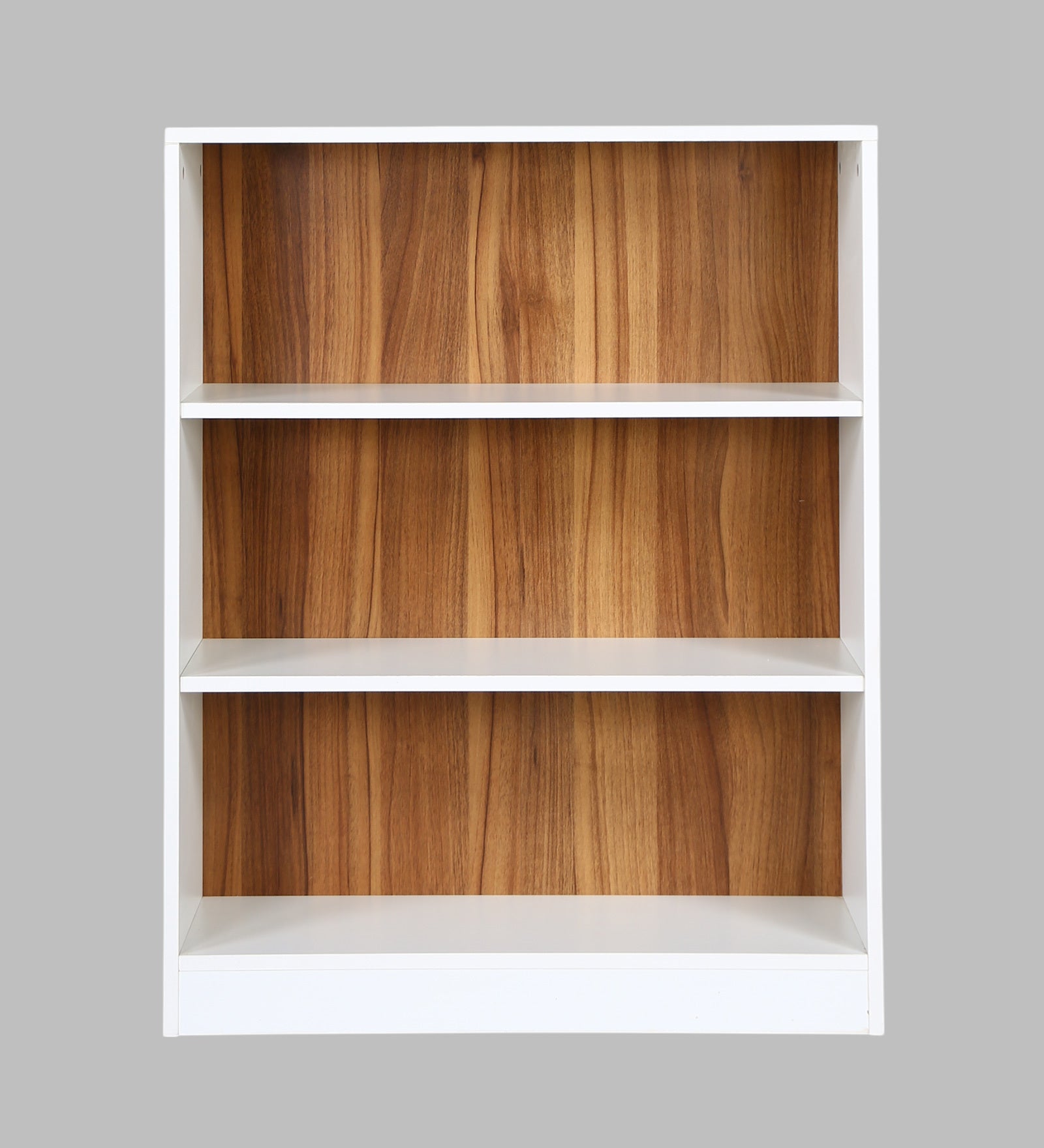 Kibo Book Shelf in Frosty White Finish
