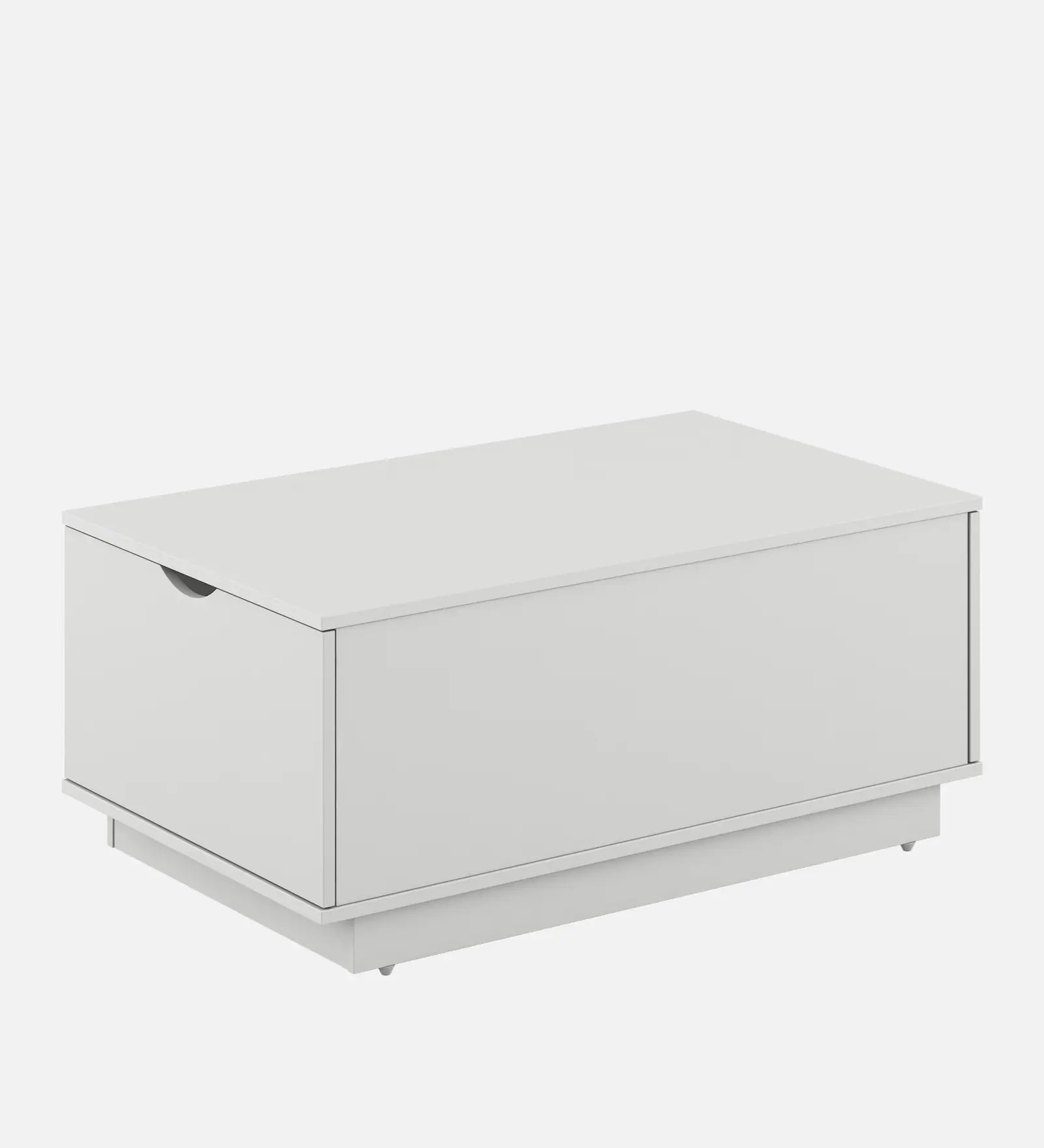 Kisar Coffee Table In Frosty White Finish - Febonic Living