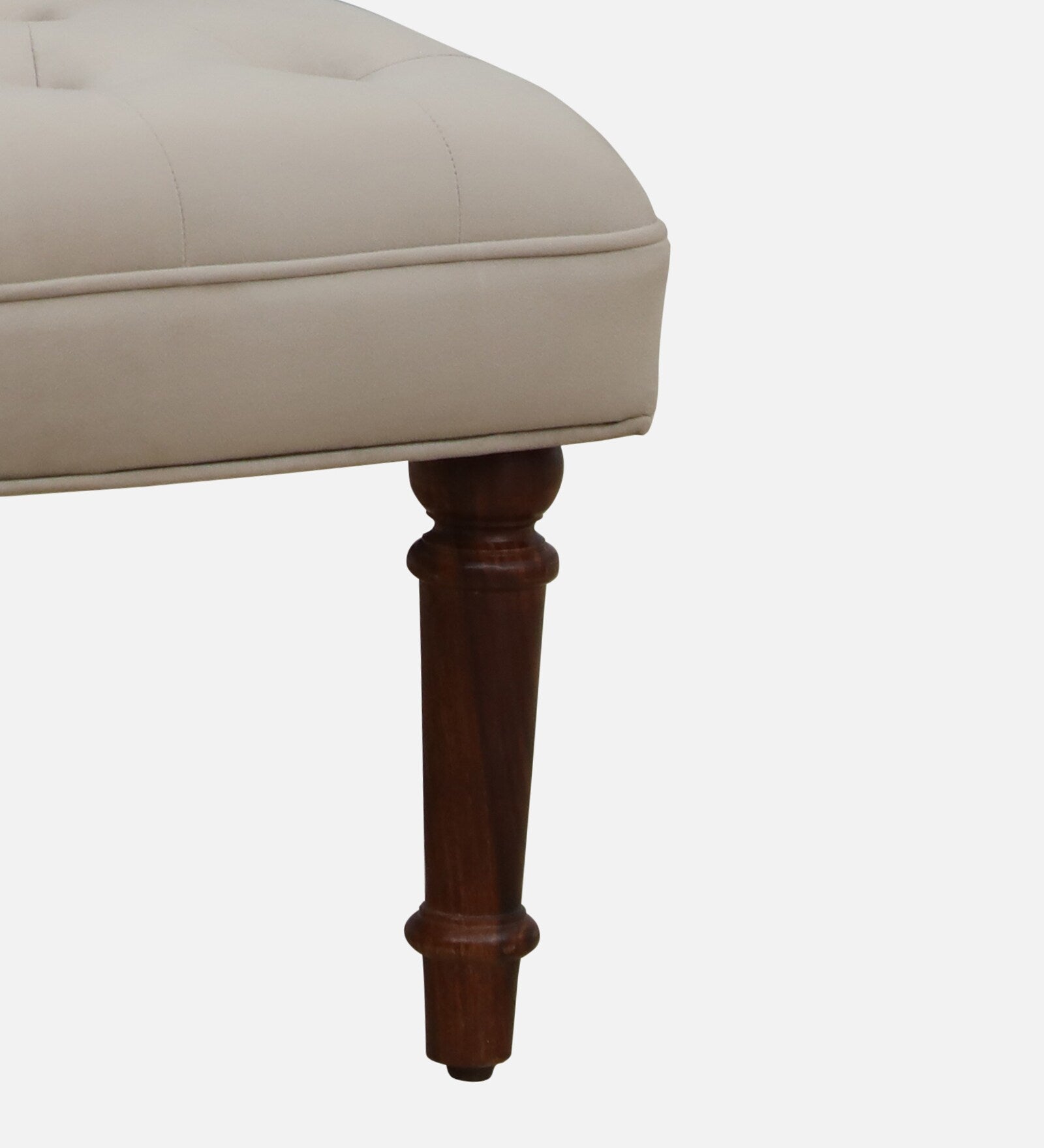 Ludovic Velvet Slipper Chair In Beige Colour - Febonic Living