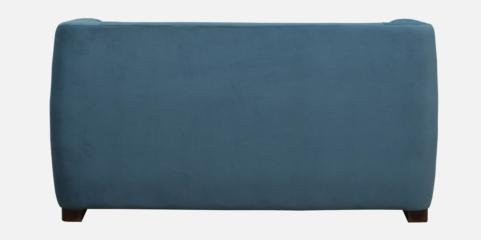 Jisma Sheesham Wood 2 Seater Sofa In Blue Colour - Febonic Living