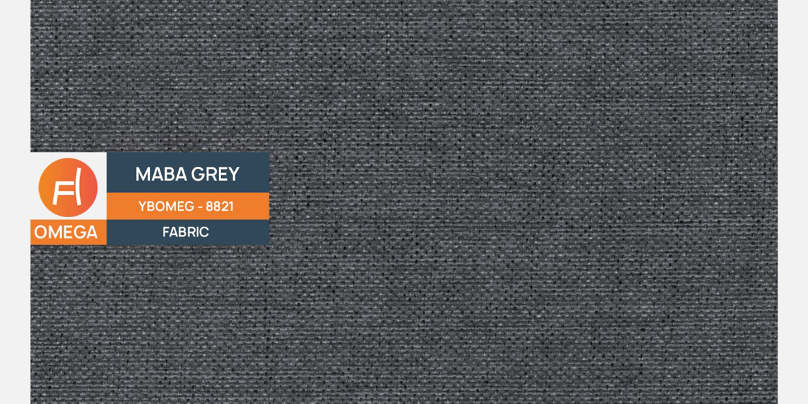 Welly Fabric LHS Sectional Sofa (2+Lounger) In Maba Grey Colour - Febonic Living