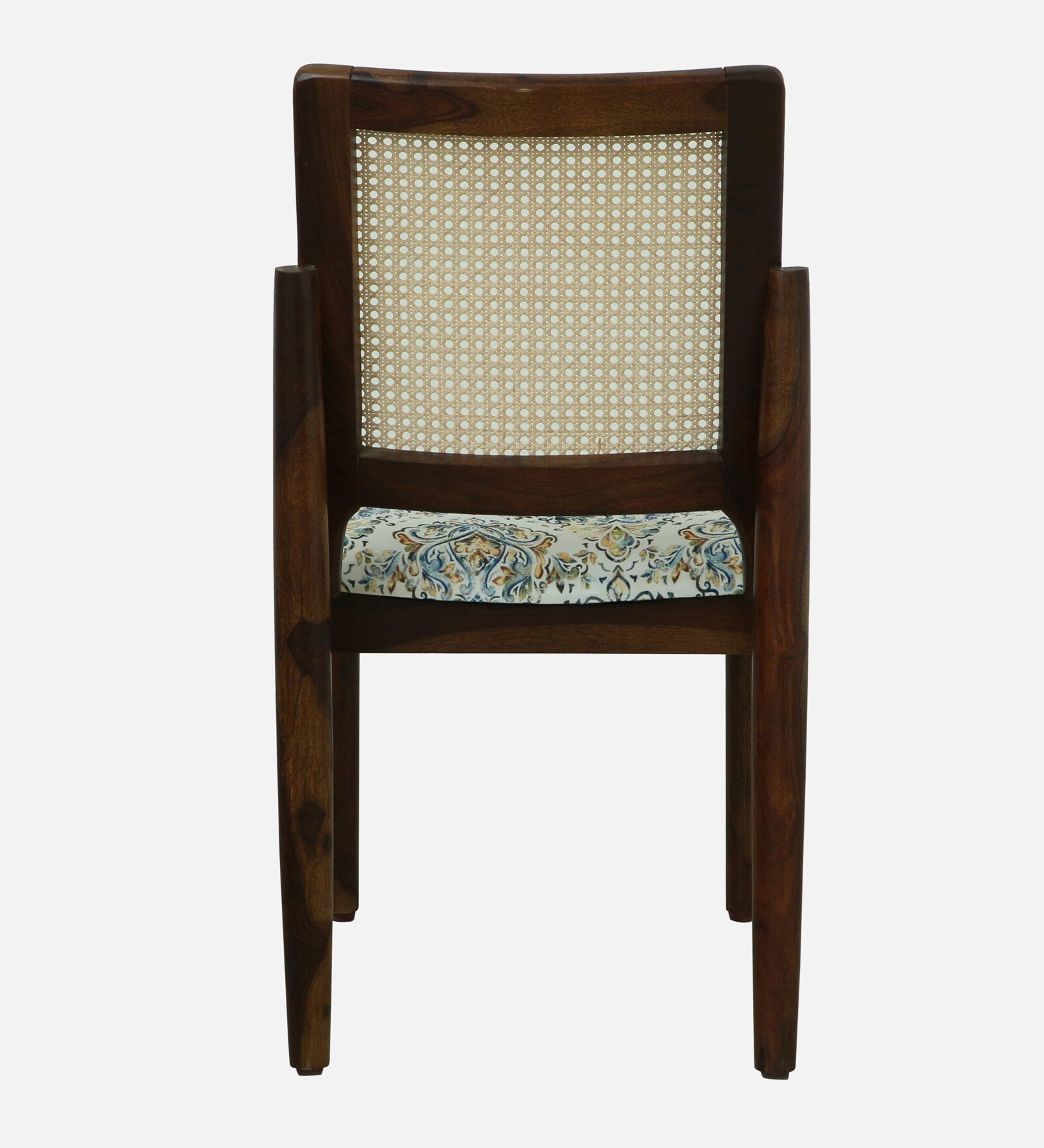 Mayer Sheesham Oval Wood 6 Seater Dining Set With Bench In Provincial Teak Finish - Febonic Living