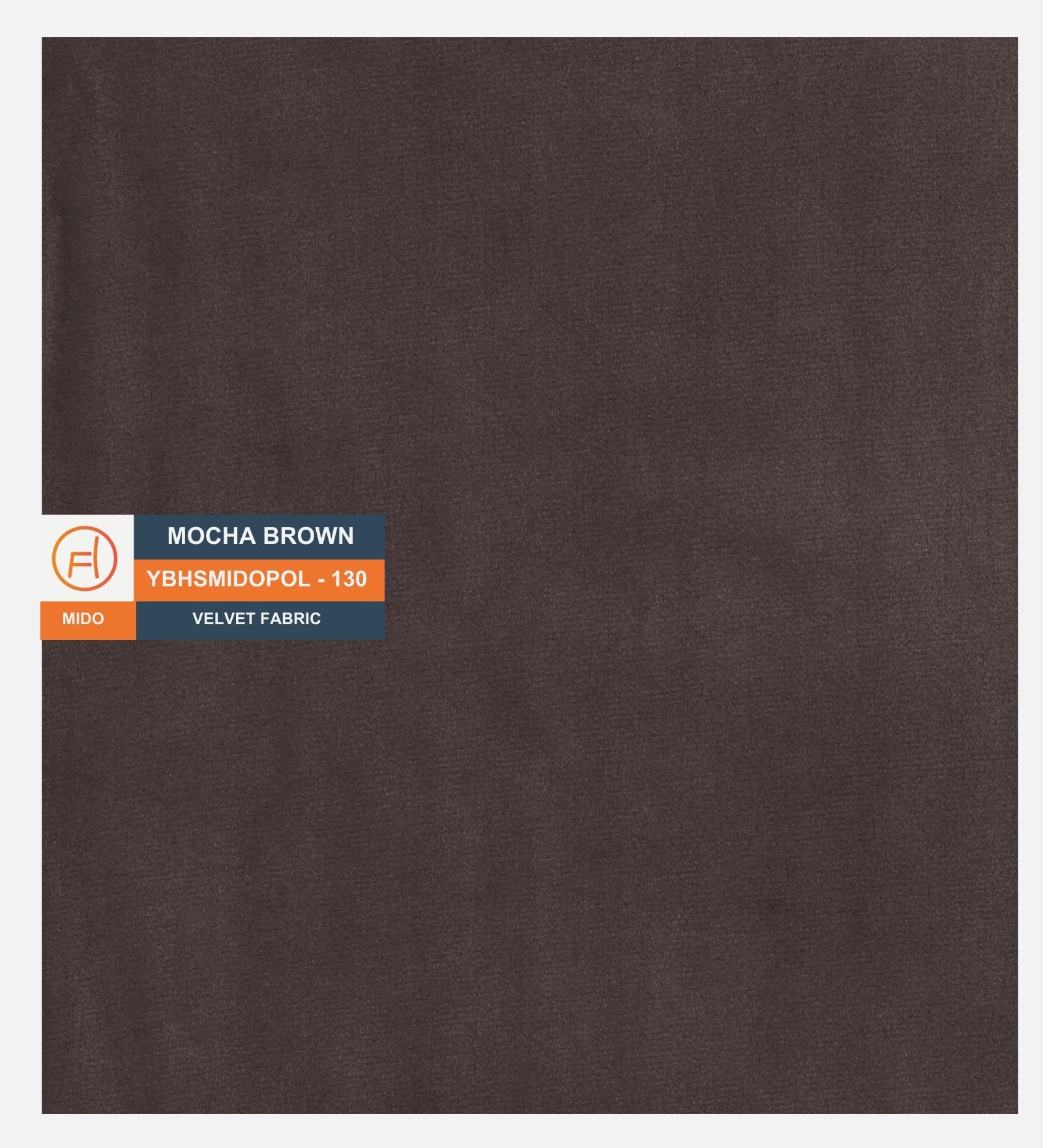 Cartes Velvet Bench In Mocha Brown Colour - Febonic Living
