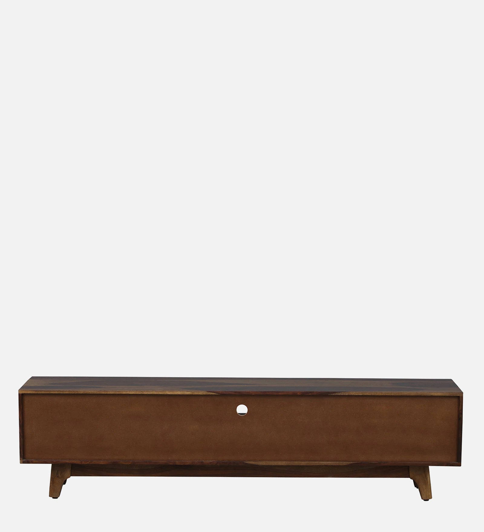 Amman Sheesham Wood TV Console In Scratch Resistant Provincial Teak Finish For TV's Upto 65 In - Febonic Living