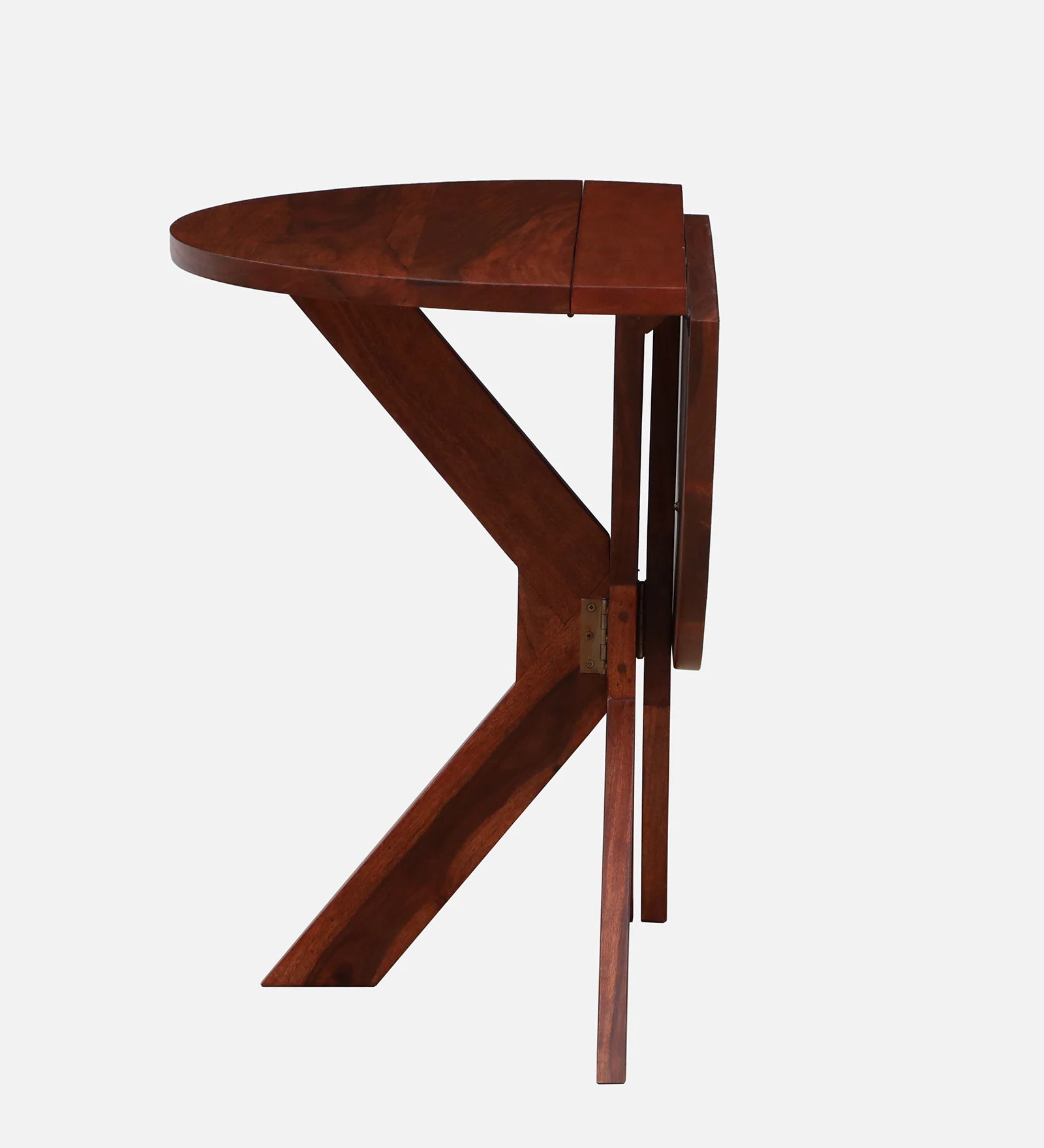 Foshan Sheesham Wood 4 Seater Folding Dining Set In Honey Oak Finish - Febonic Living