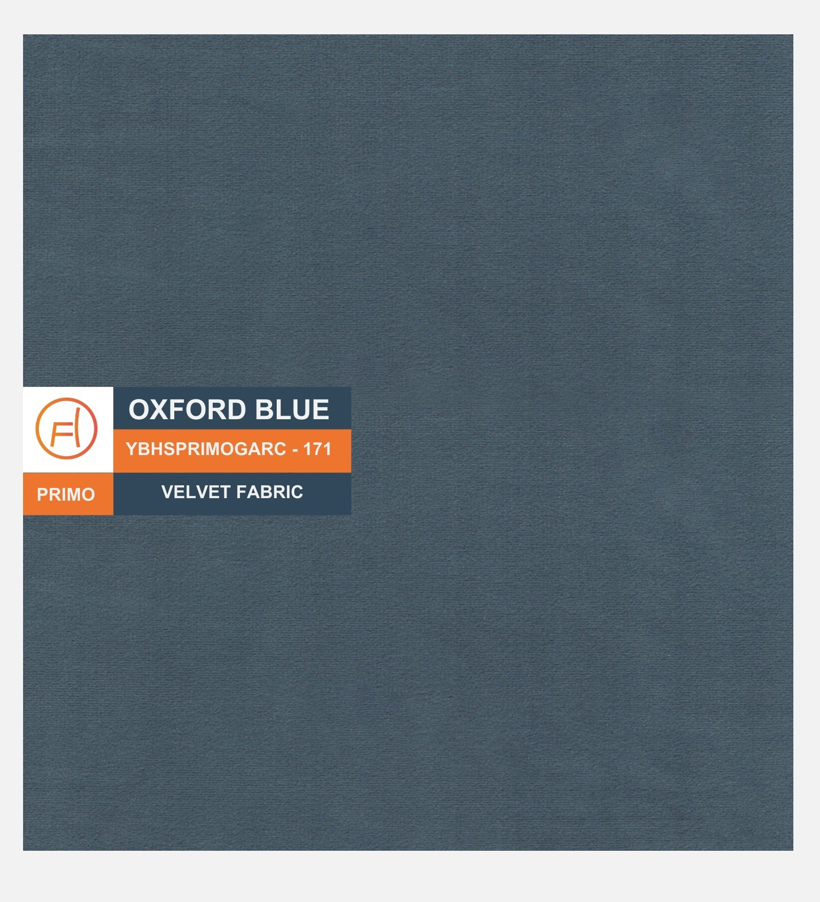 Cartes Velvet Bench In Oxford Blue Colour - Febonic Living