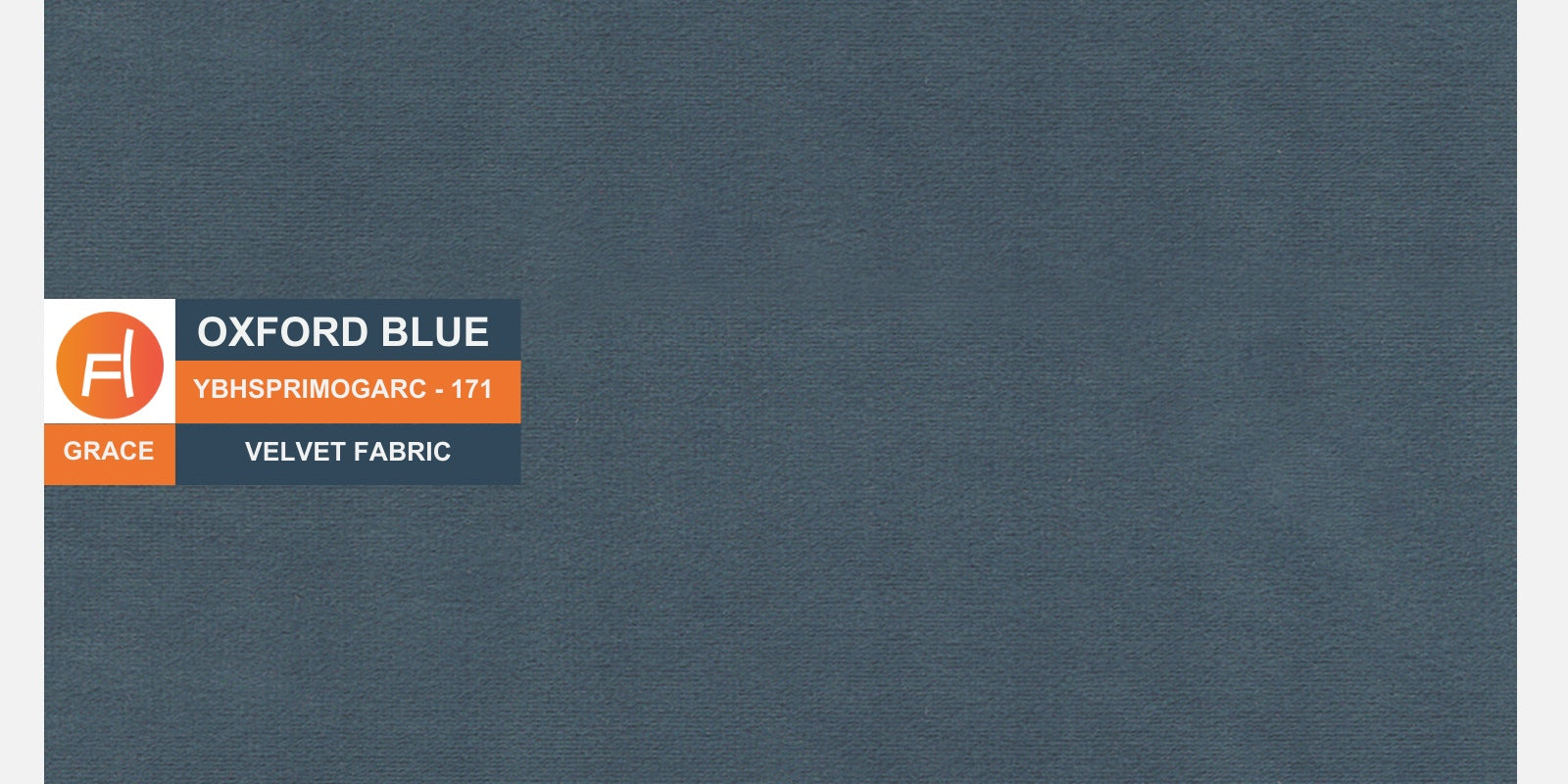 Haru Fabric LHS Sectional Sofa (2+Lounger) In Oxford Blue Colour - Febonic Living