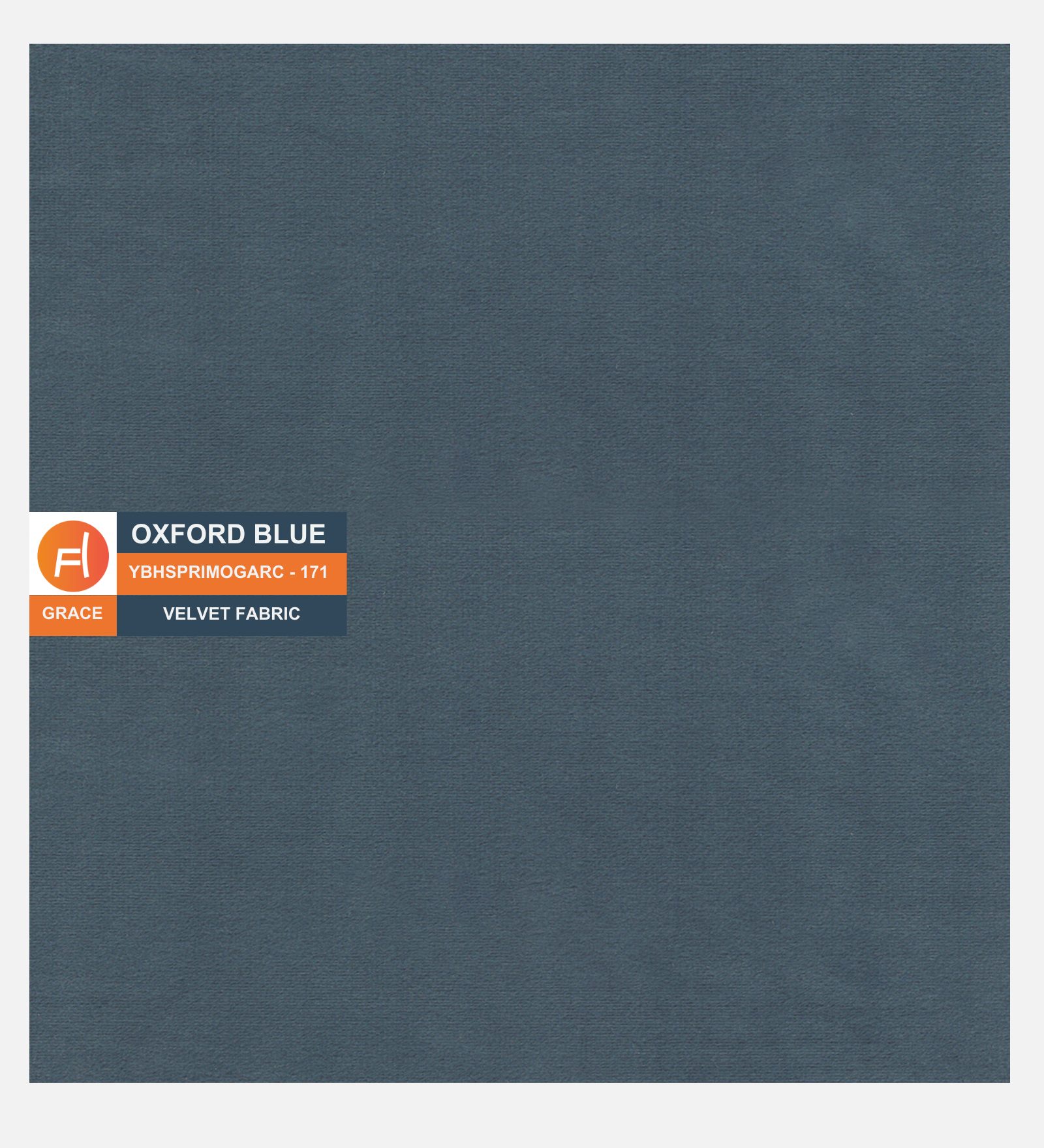 Sumo Velvet 1 Seater Sofa In Oxford Blue Colour - Febonic Living