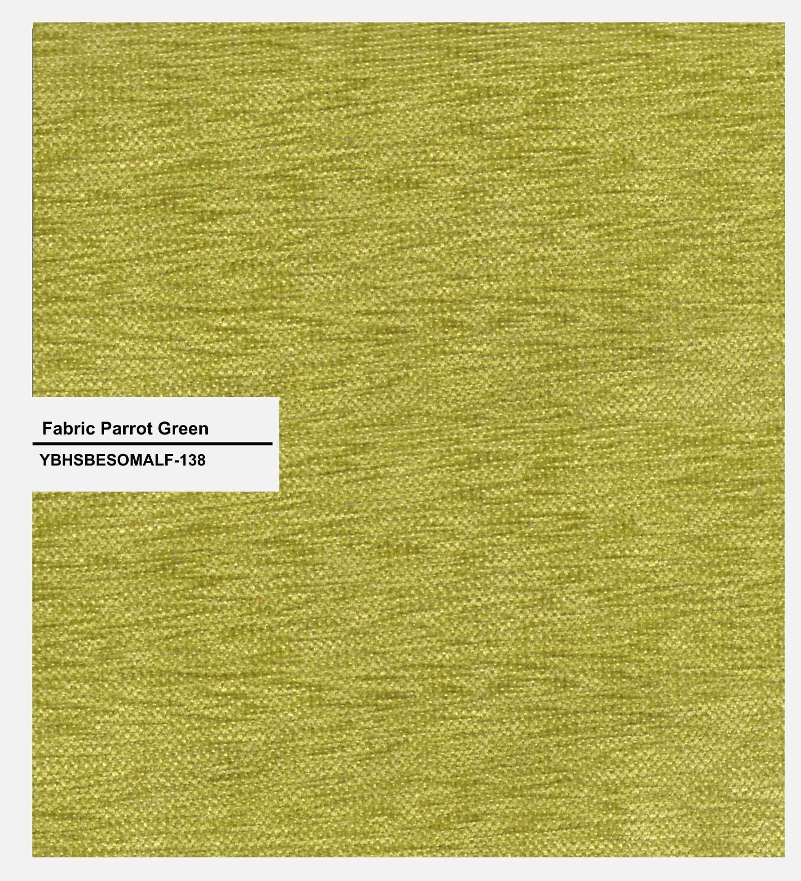 Lara Fabric 1 Seater Sofa In Parrot Green Colour - Febonic Living