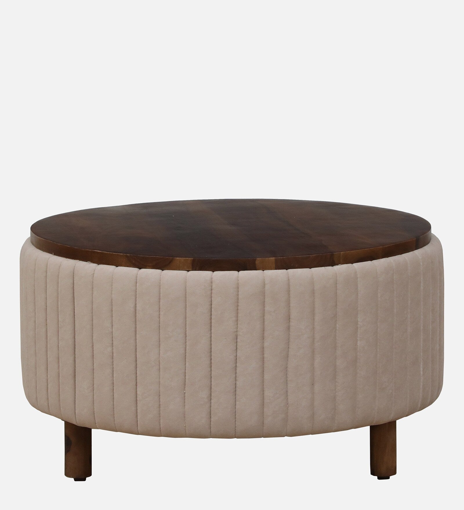 Masim Sheesham Wood Coffee Table In Provincial Teak Finish - Febonic Living