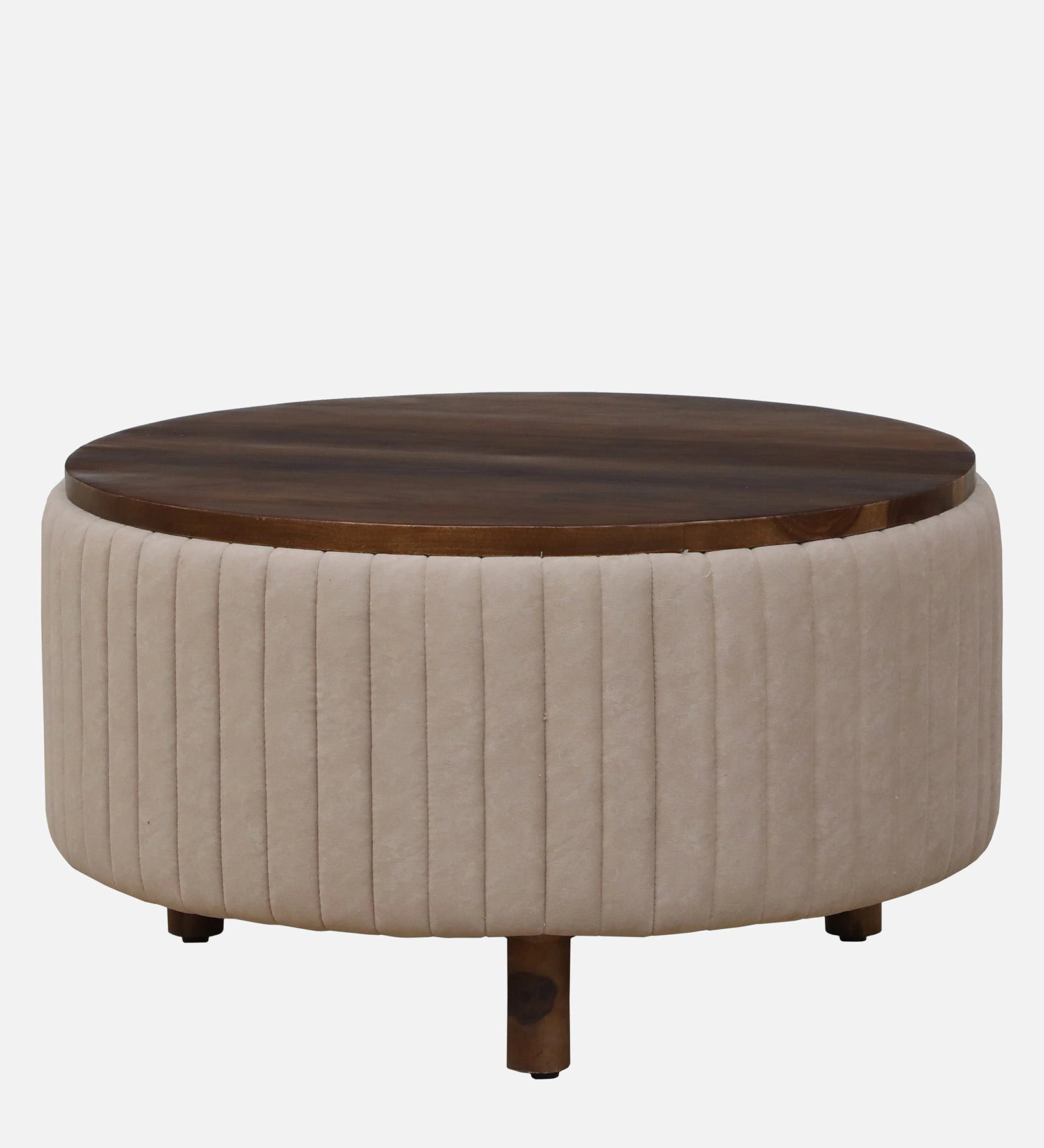 Masim Sheesham Wood Coffee Table In Provincial Teak Finish - Febonic Living