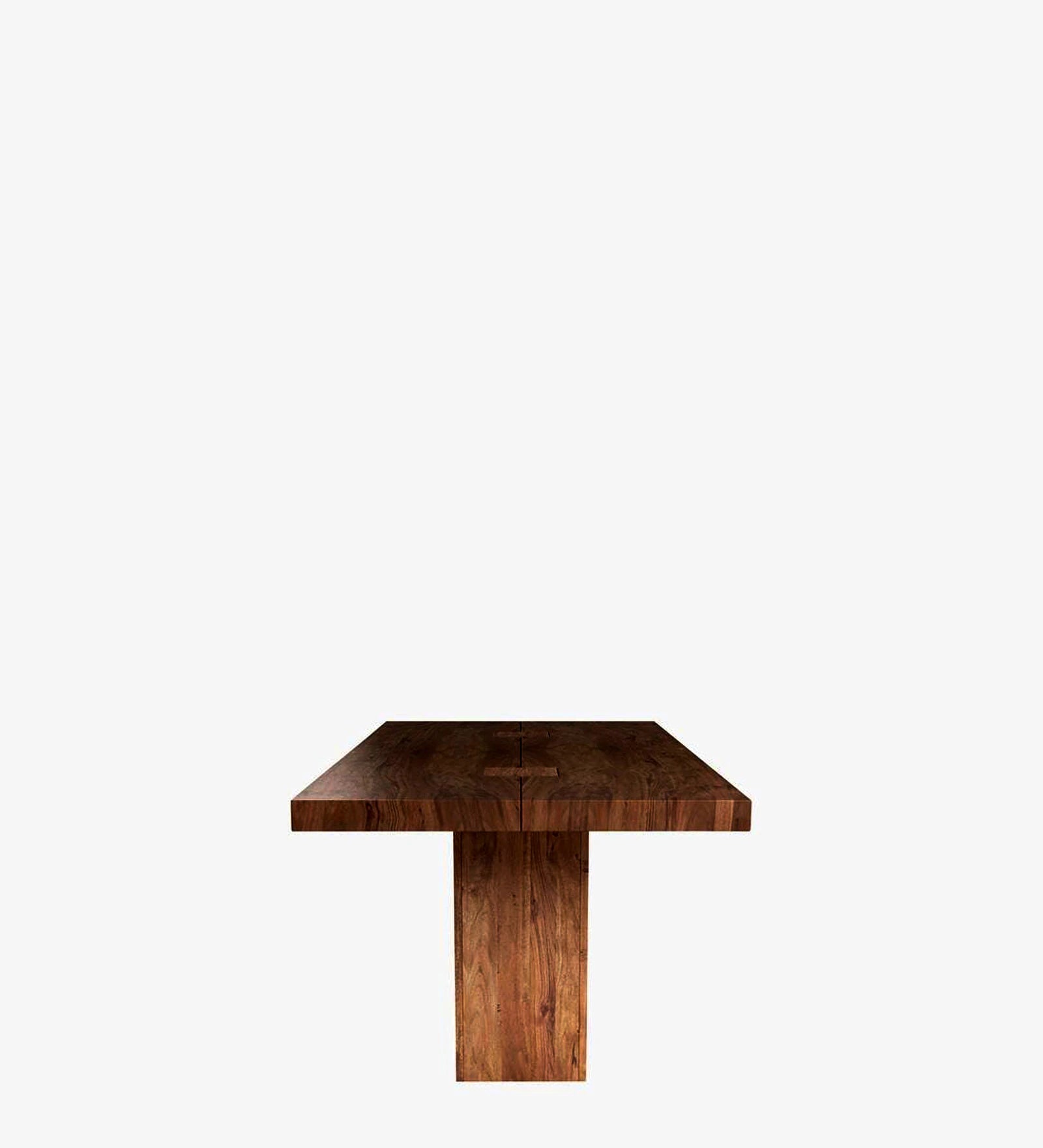 Tusco Solid Wood 6 Seater High Dining Table In Premium Acacia Finish - Febonic Living