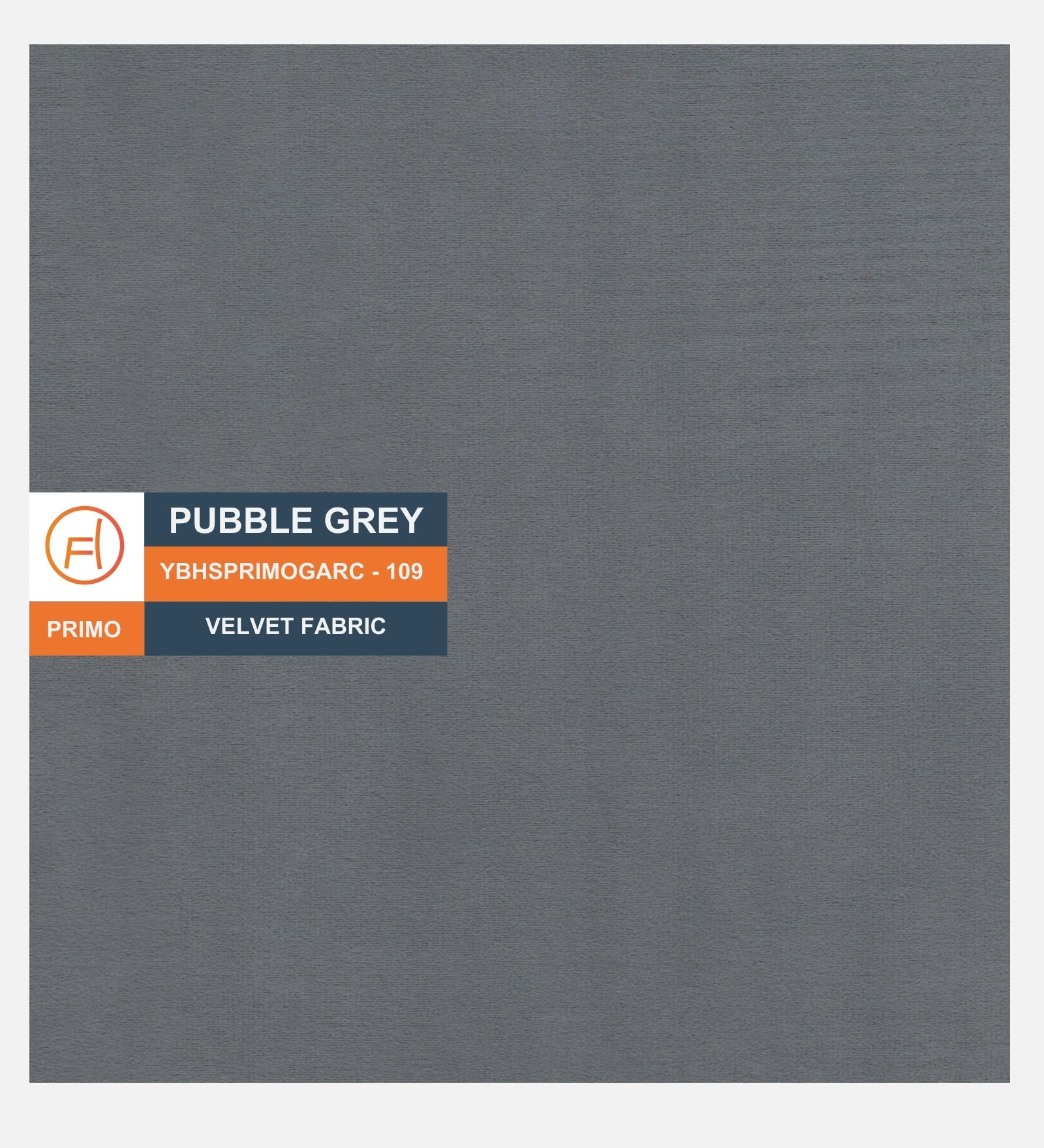 Cartes Velvet Bench In Pubble Grey Colour - Febonic Living