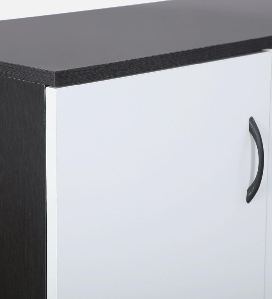 Yasha Shoe Rack In Wenge And Frosty White Finish - Febonic Living