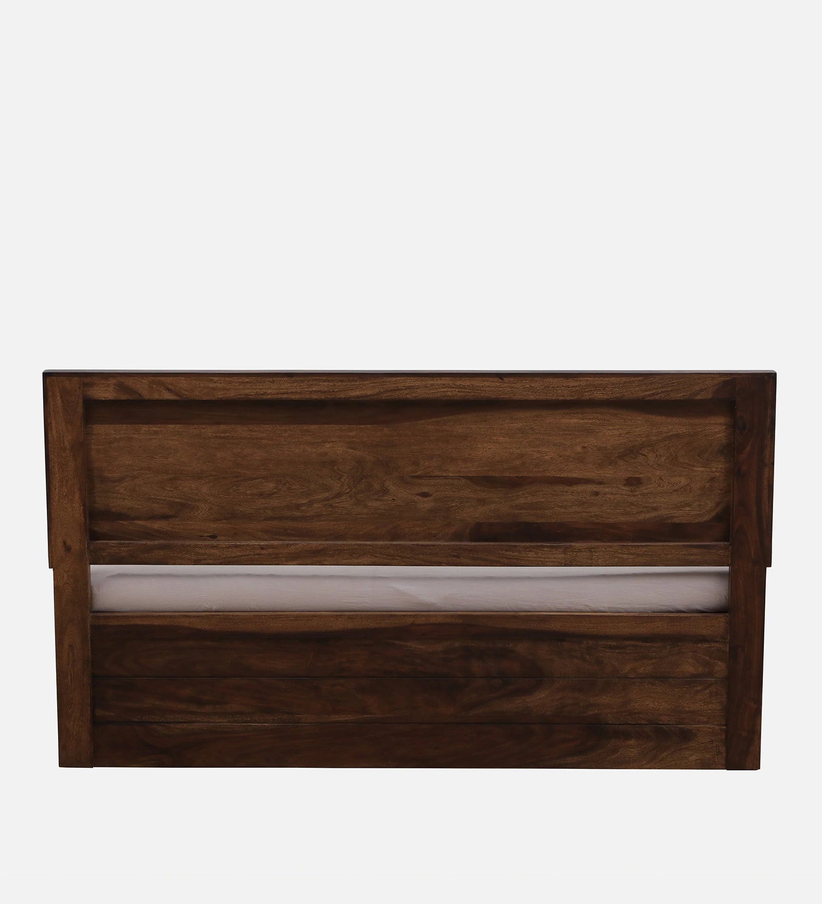 Pari Sheesham Wood King Size Bed In Provincial Teak Finish With Box Storage - Febonic Living